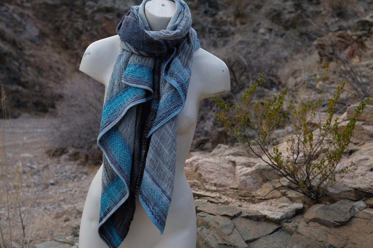 Blue - Etherial Scarf