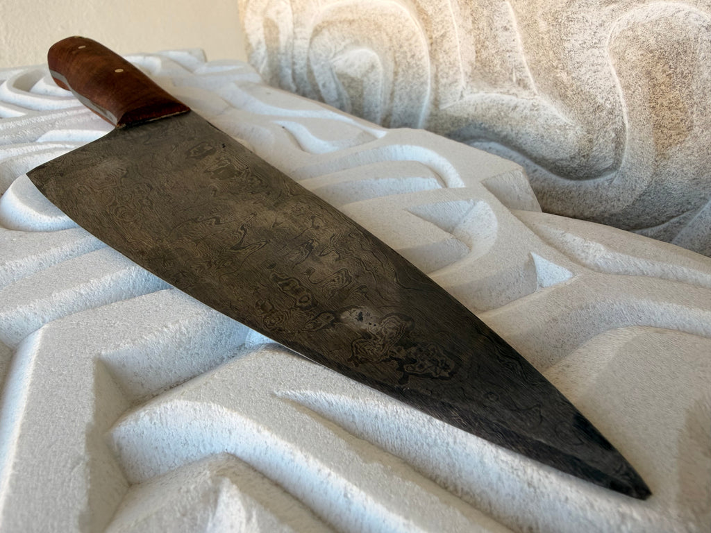 Damascus Knife by Larry Pogreba