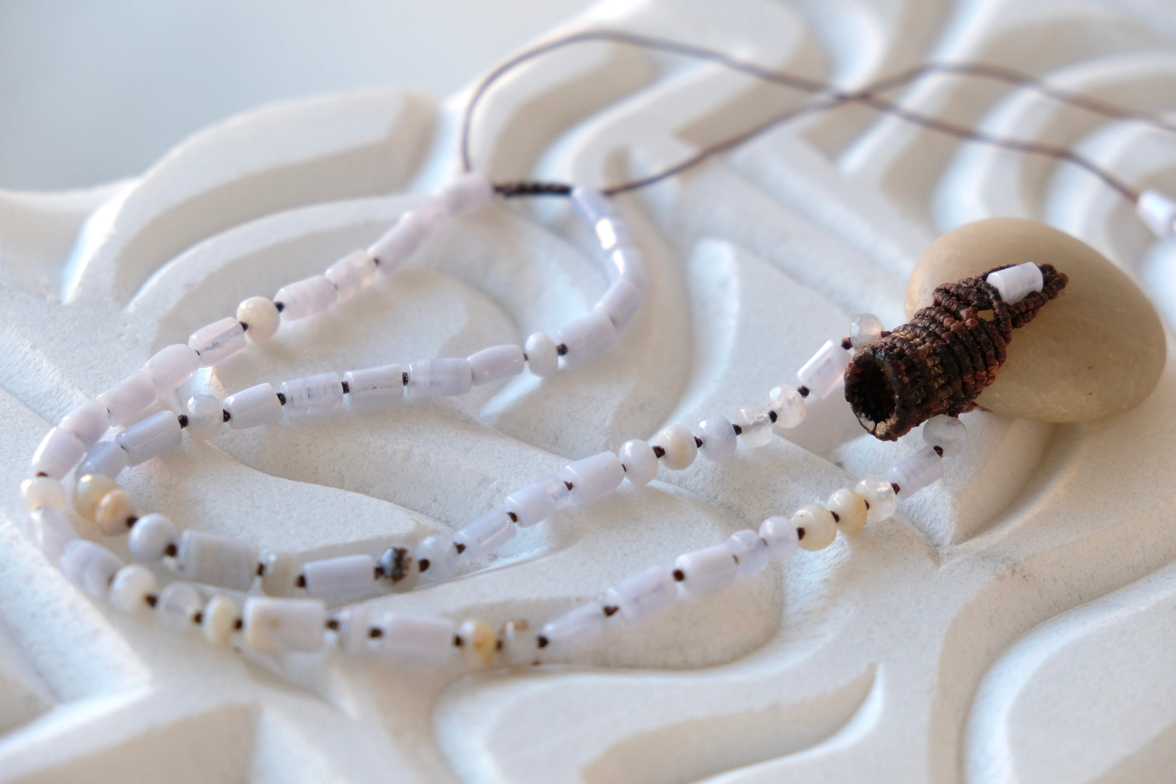 Clear Ice - a Stone Vessel