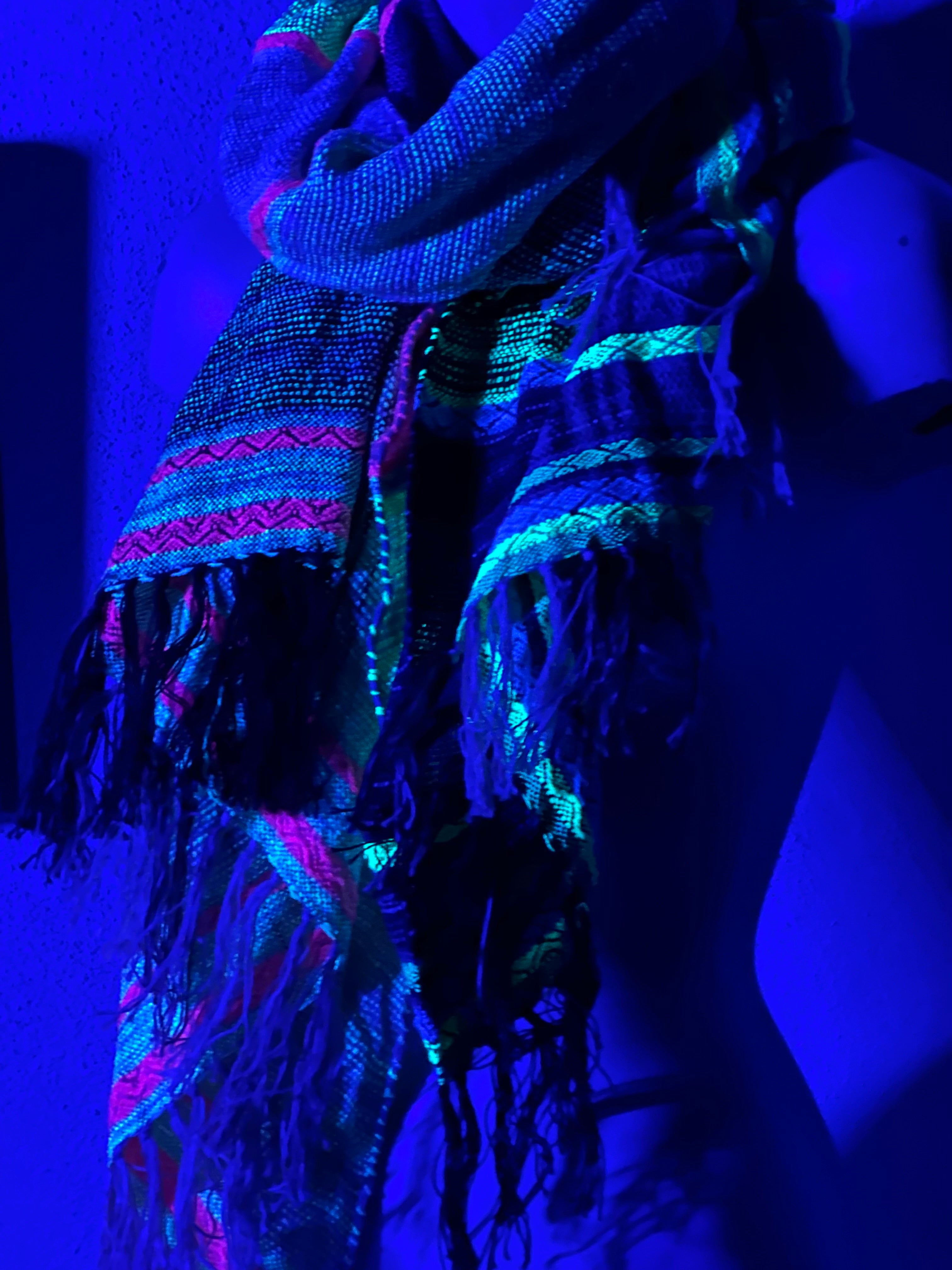 Etherial Scarf - Blacklight Party