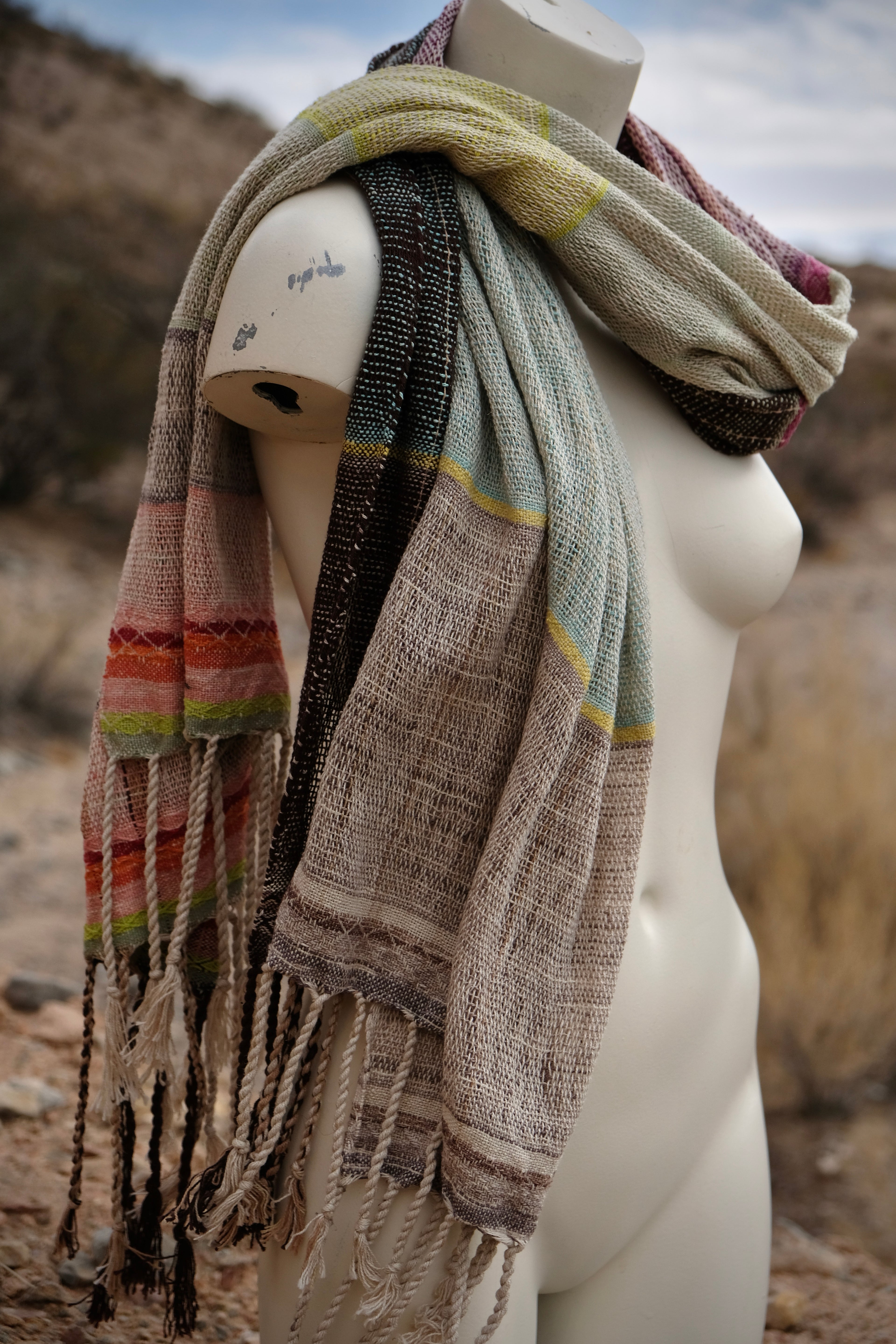 Etherial Scarf - Playful Vibrance