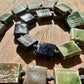 Evergreen Raku Adornment