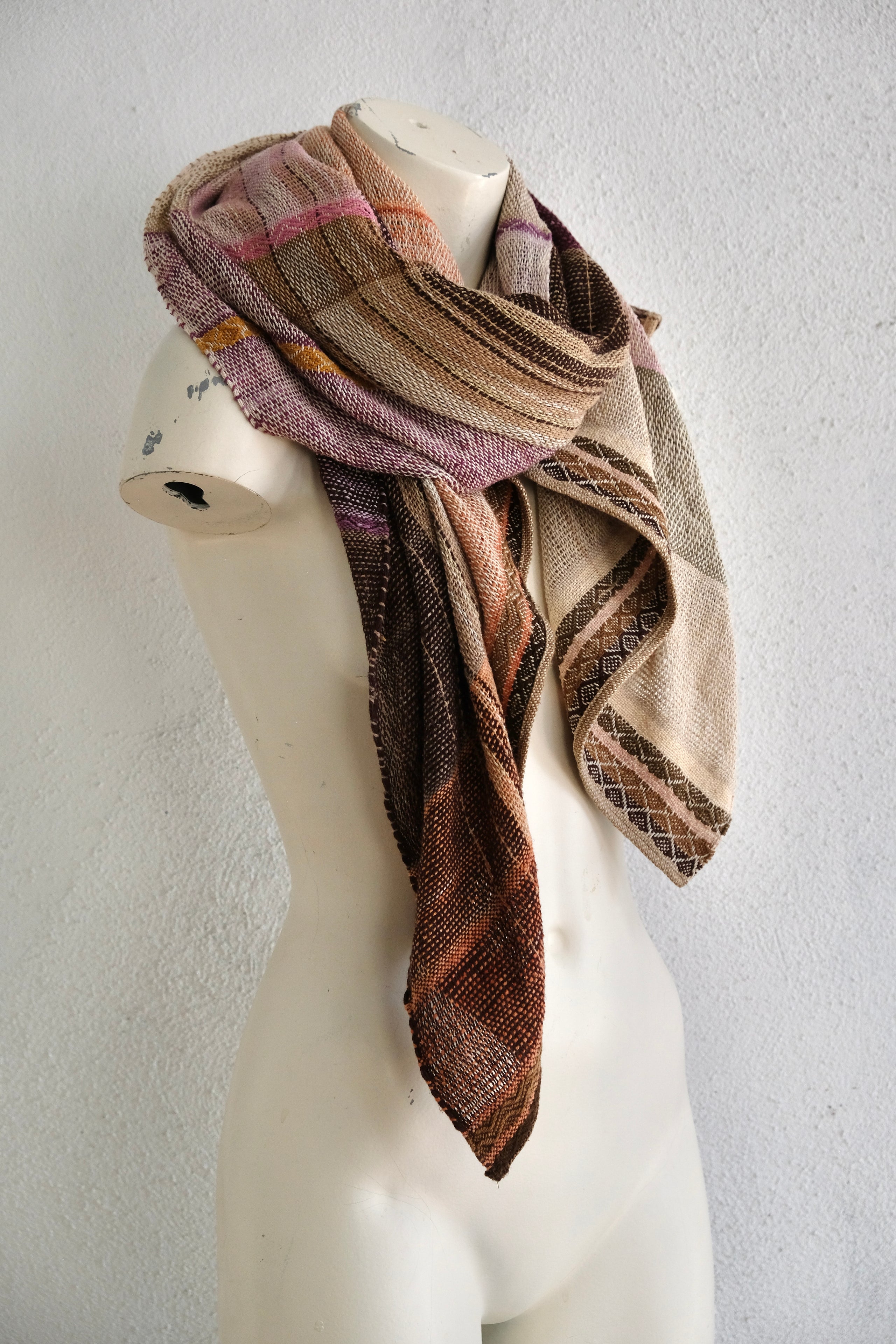 Etherial Scarf - Naturally Dyed