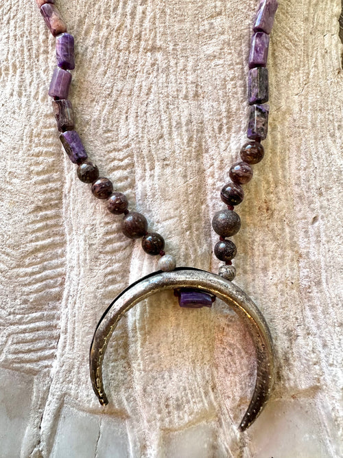 Charoite Luna