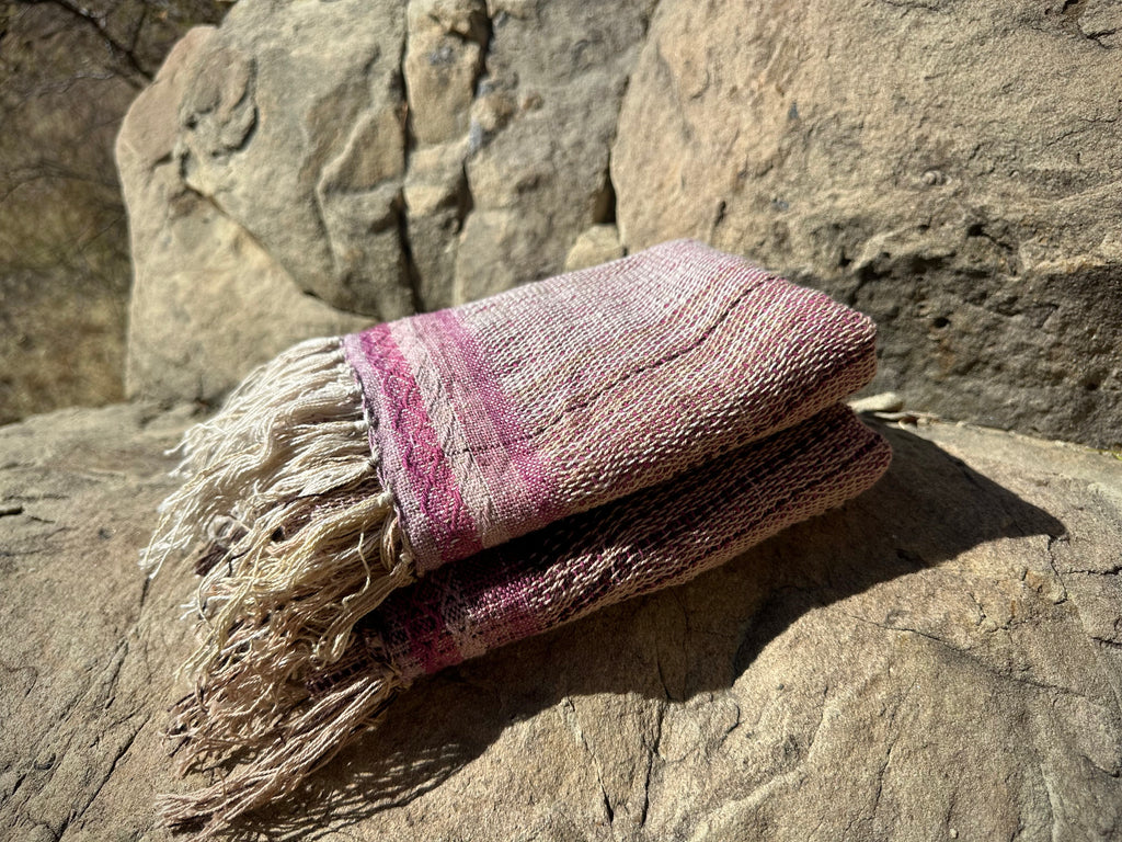 Cochineal Etherial Scarf