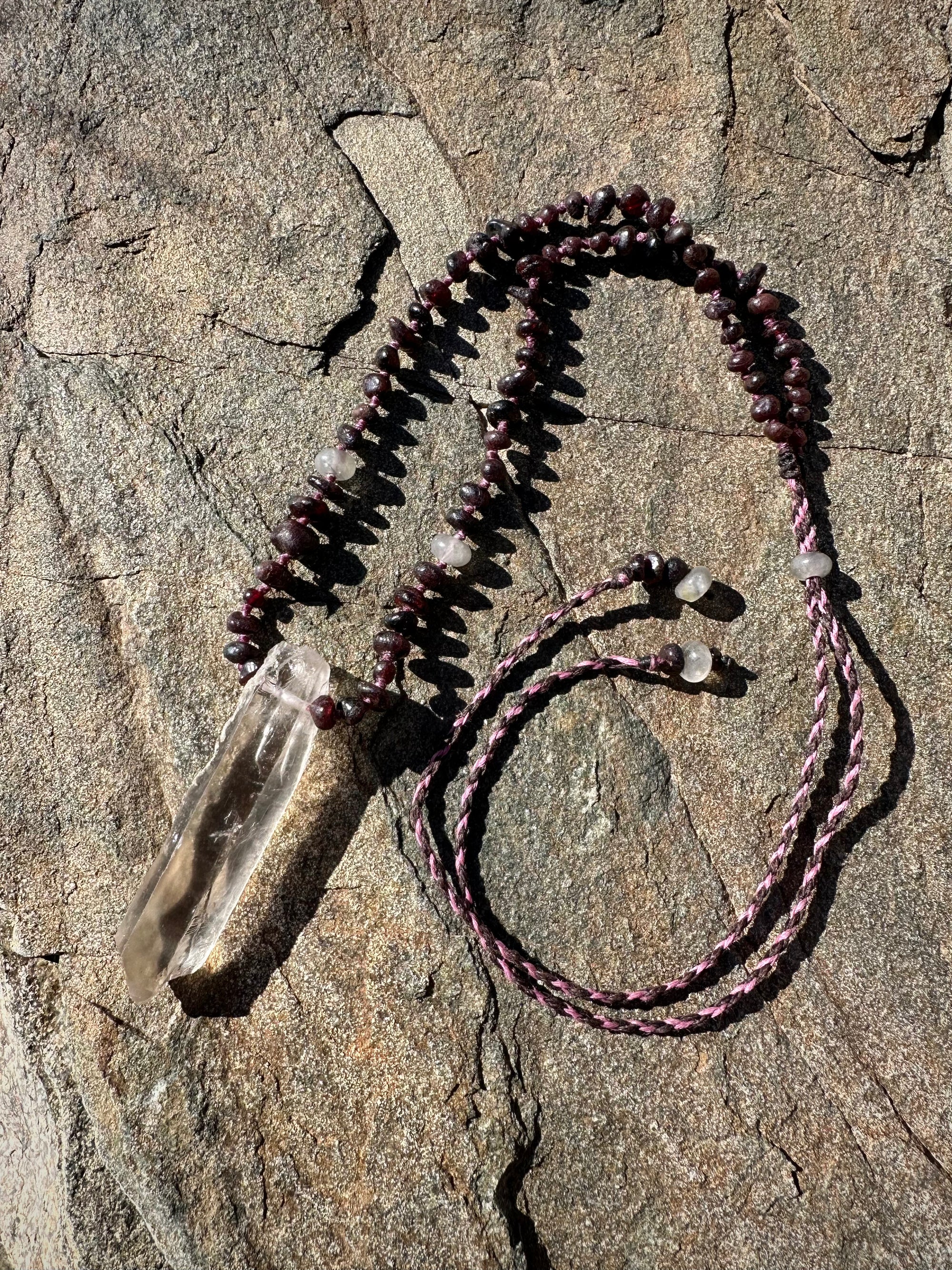 Garnet & Quartz