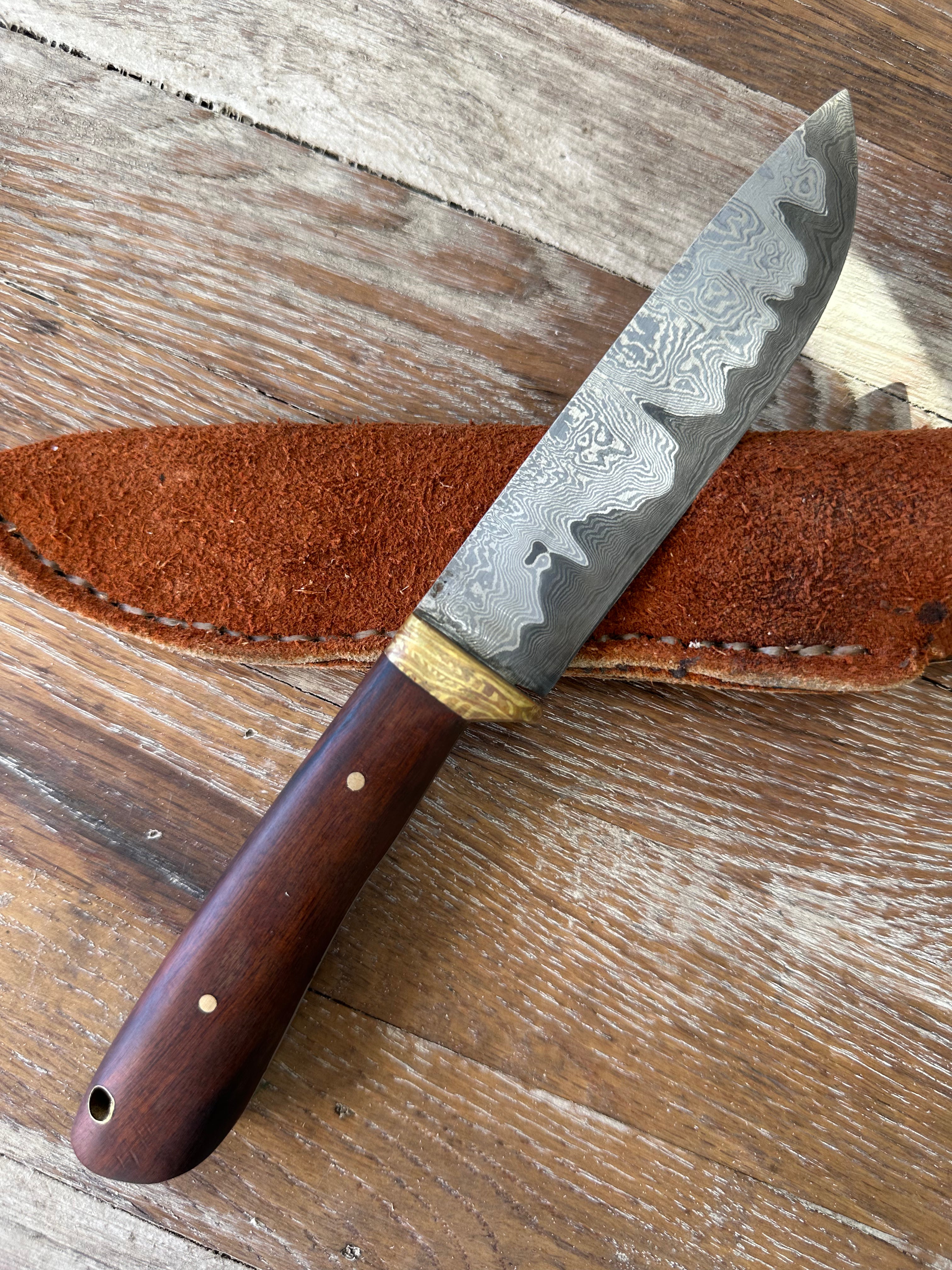 Damascus & Mokume Knife