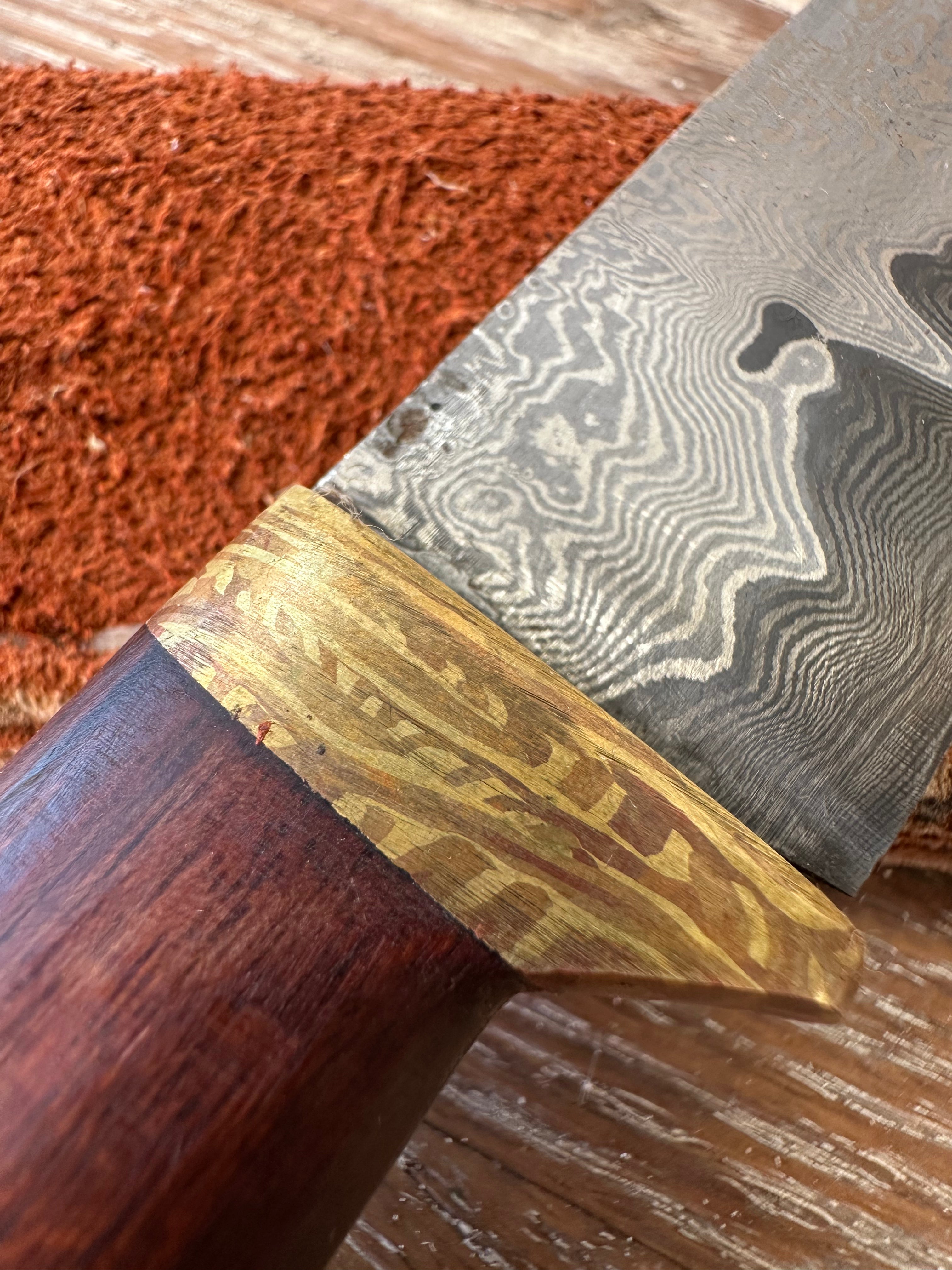 Damascus & Mokume Knife