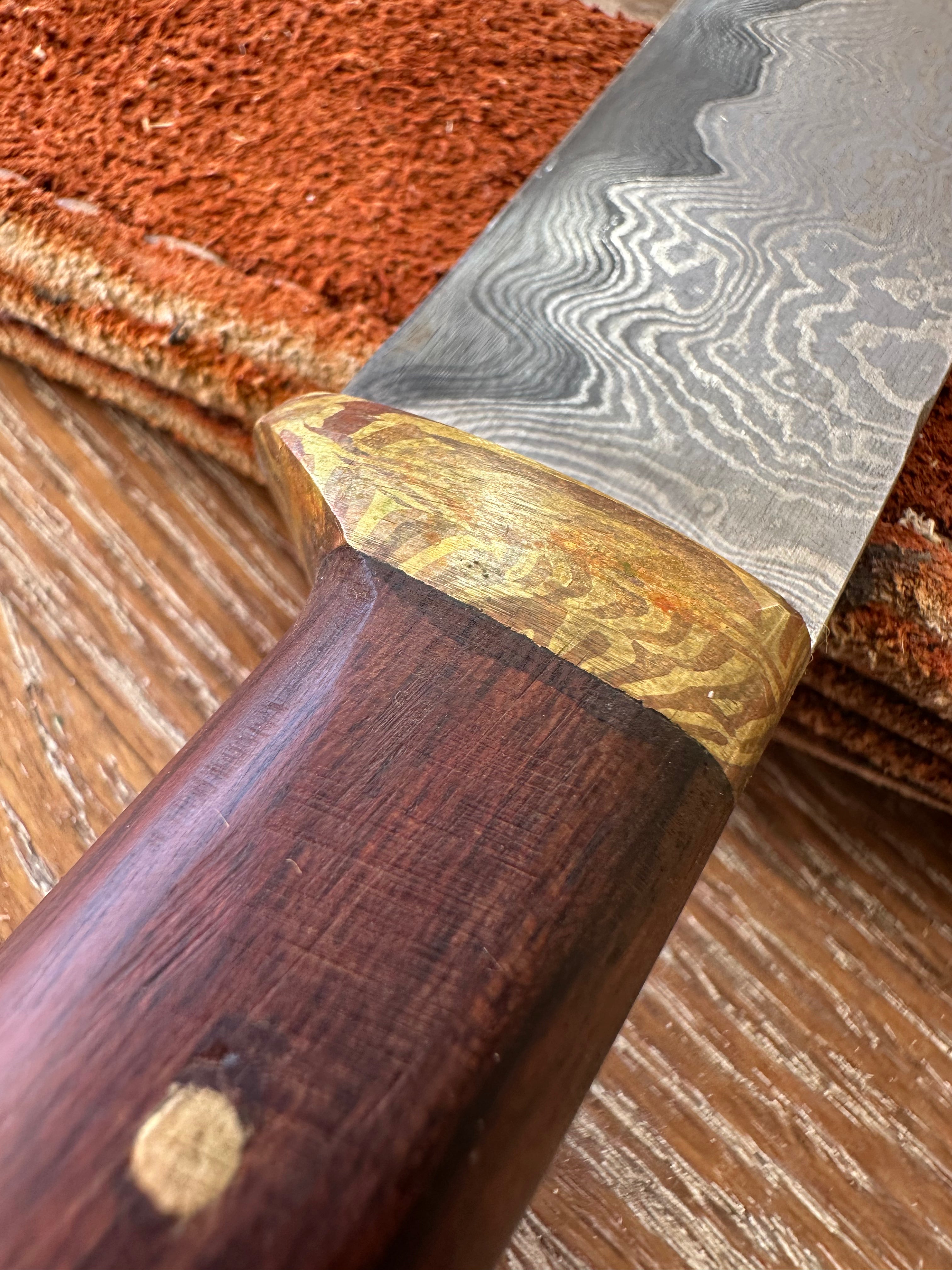 Damascus & Mokume Knife