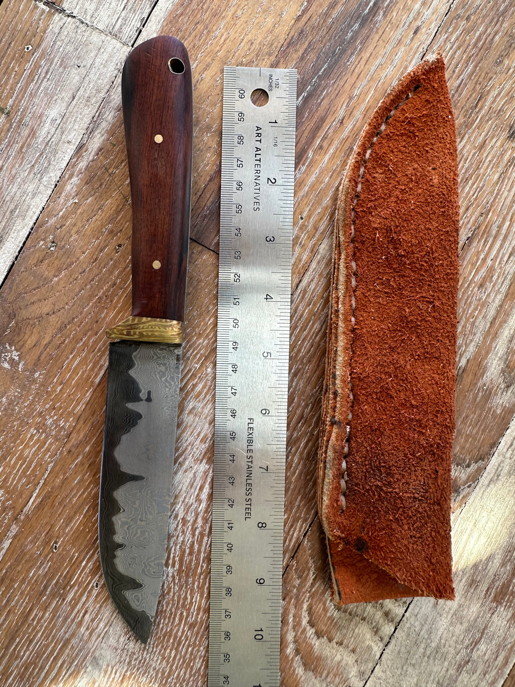 Damascus & Mokume Knife