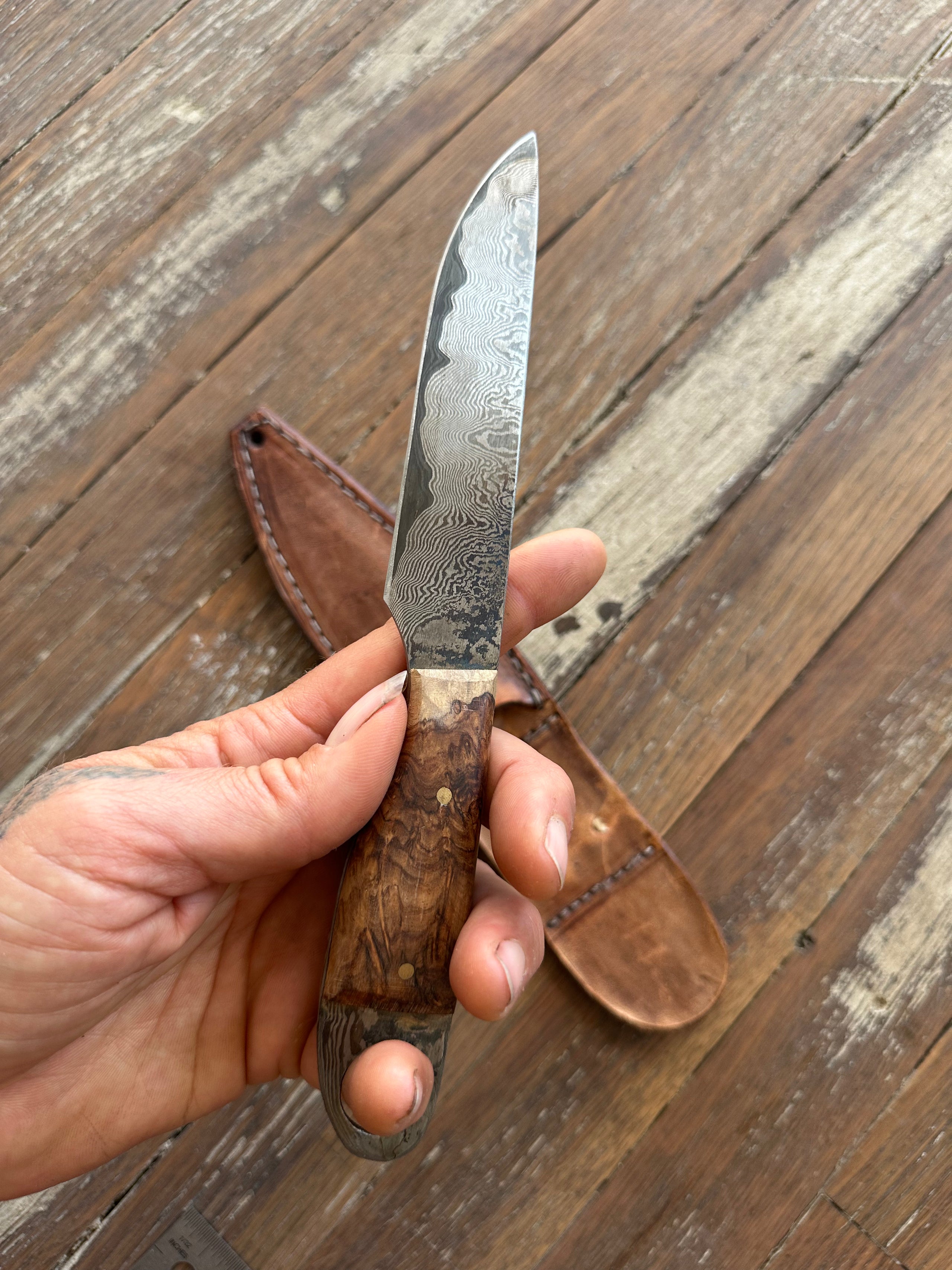Damascus Knife