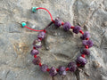 Raw ruby bracelet - for Robyn