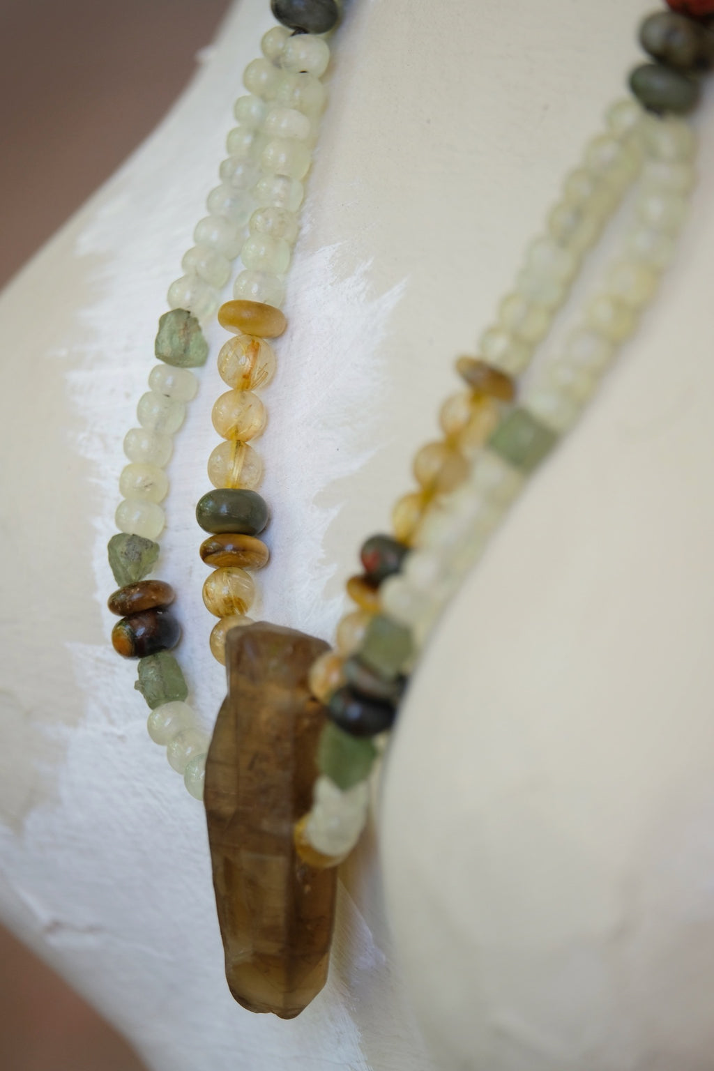 Citrine & Peridot Adornment