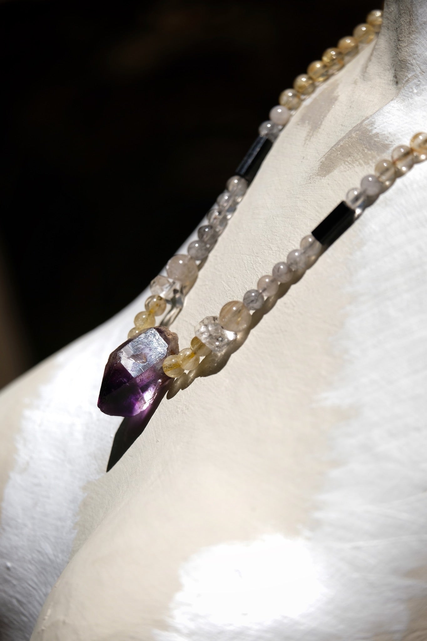 Rutilated Stones Adornment