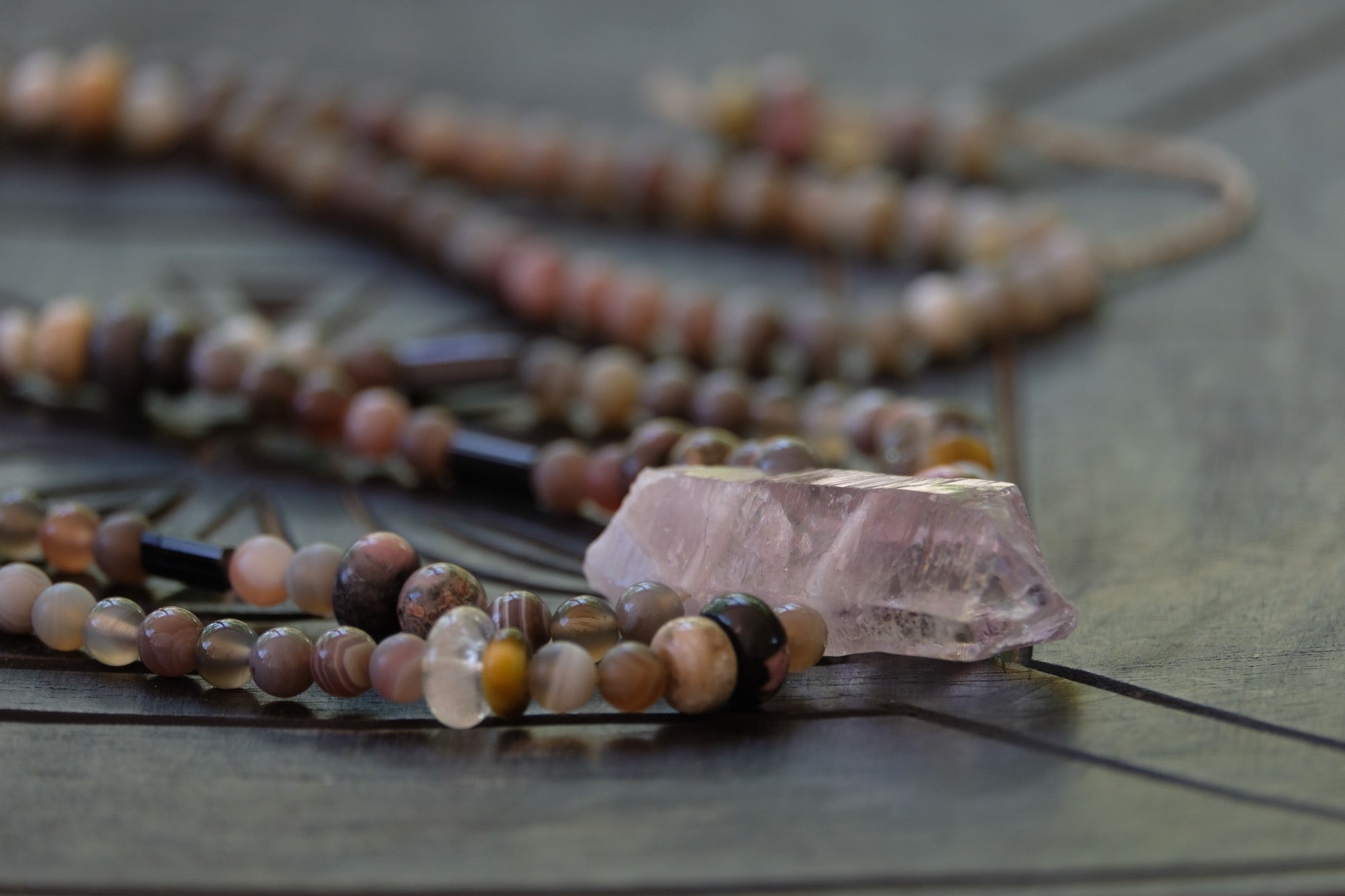 Veracruz Amethyst, Tourmaline & Agate Adornment