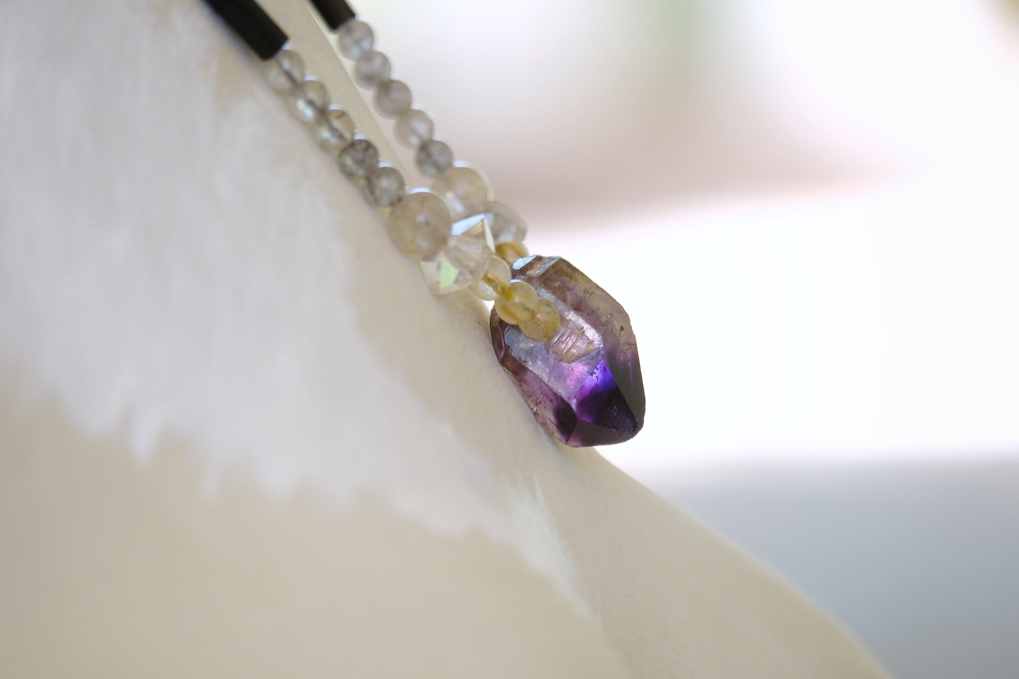 Rutilated Stones Adornment