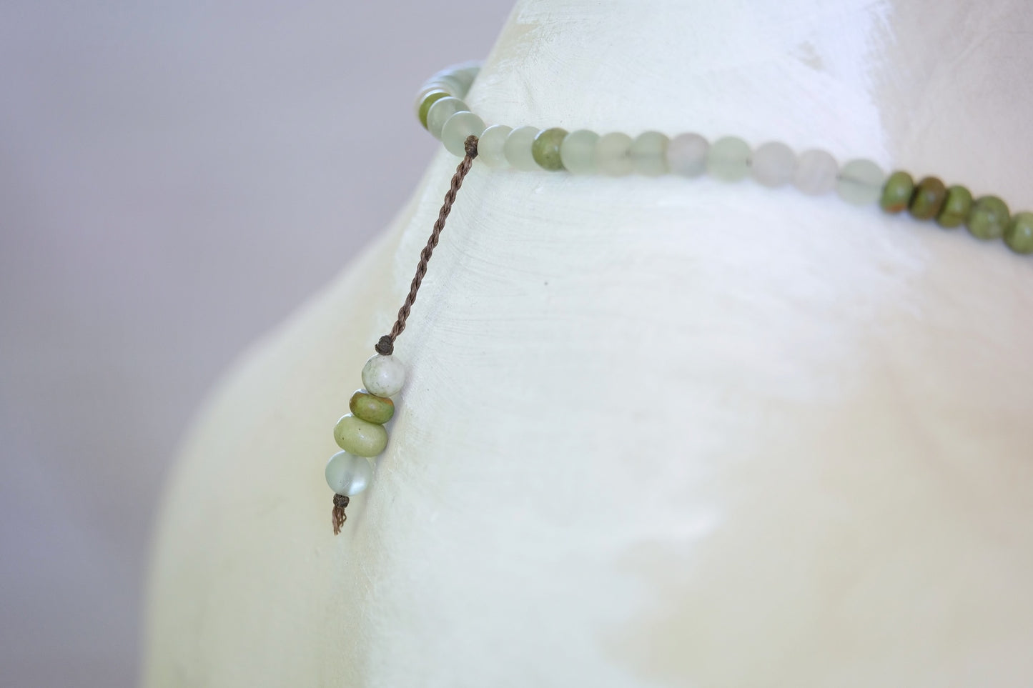 Quartz & Moss Agate Adornment