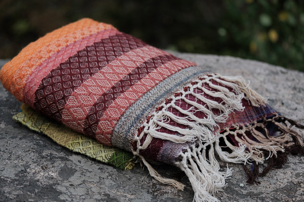 Woolen Blanket - Wrapped in Rainbows