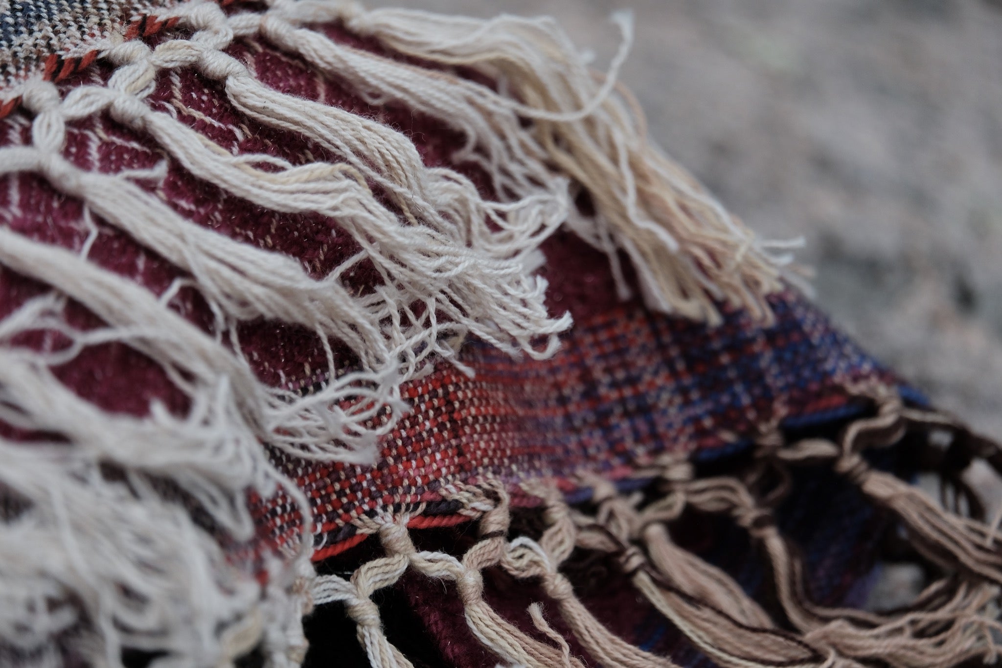 Woolen Blanket - Wrapped in Rainbows
