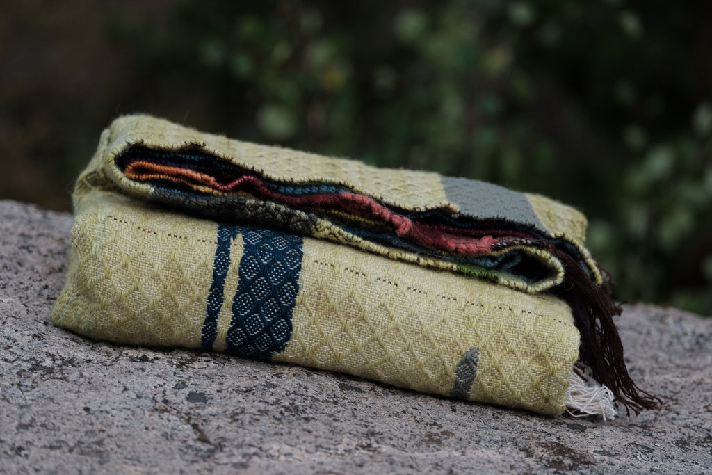Woolen Blanket - Wrapped in Rainbows