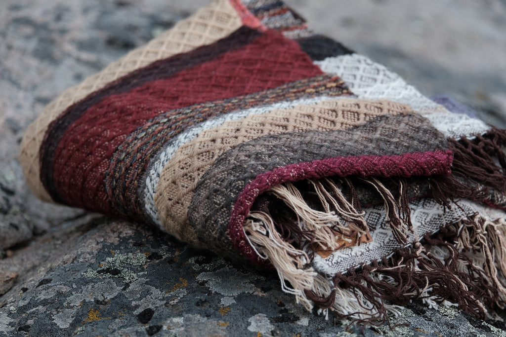 Woolen Blanket - Comfort in Darkness