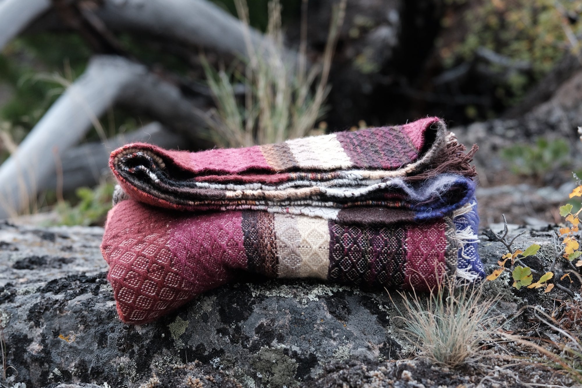 Woolen Blanket - Comfort in Darkness