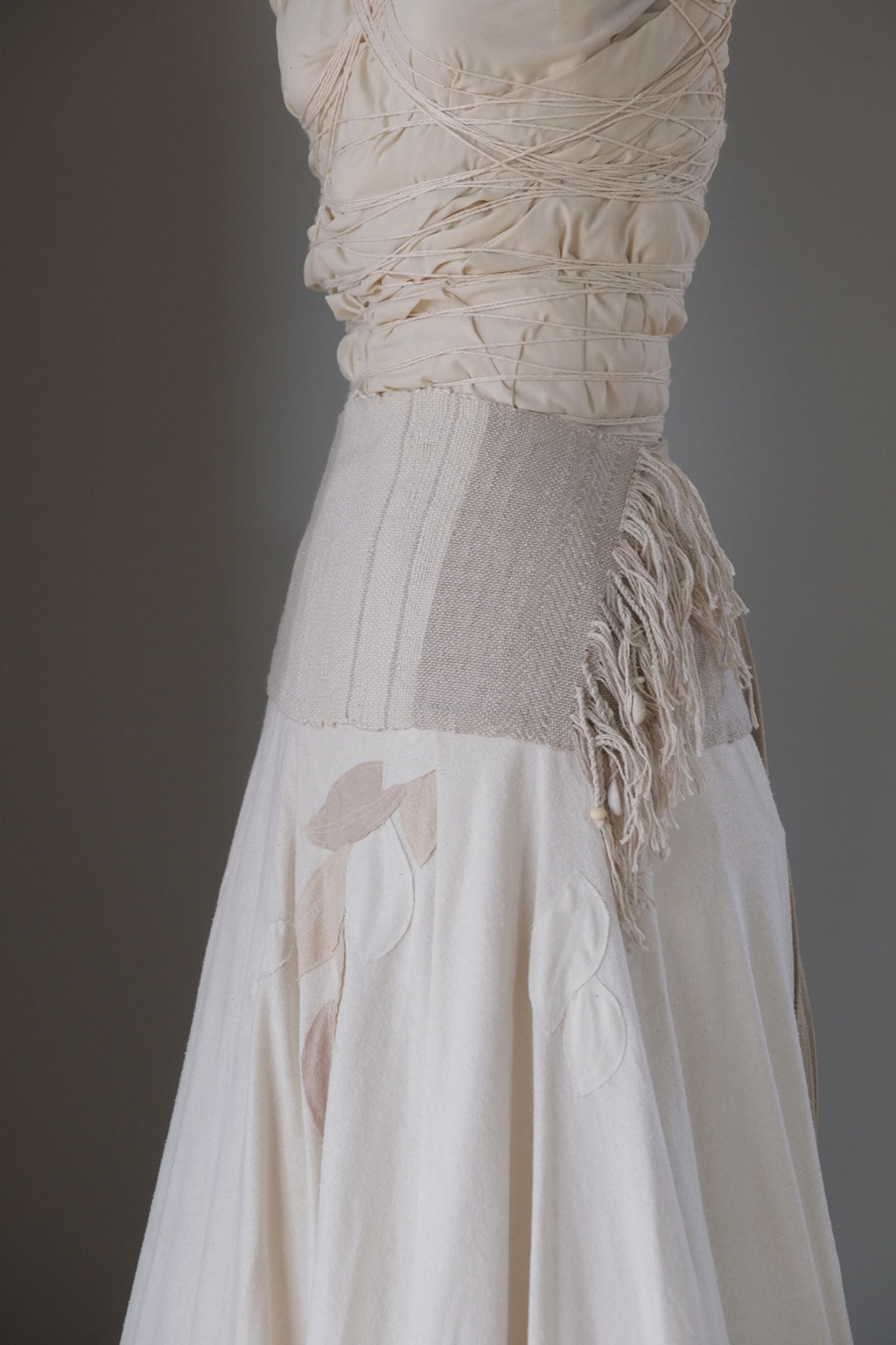 Leaves of Silk Wedding Skirt