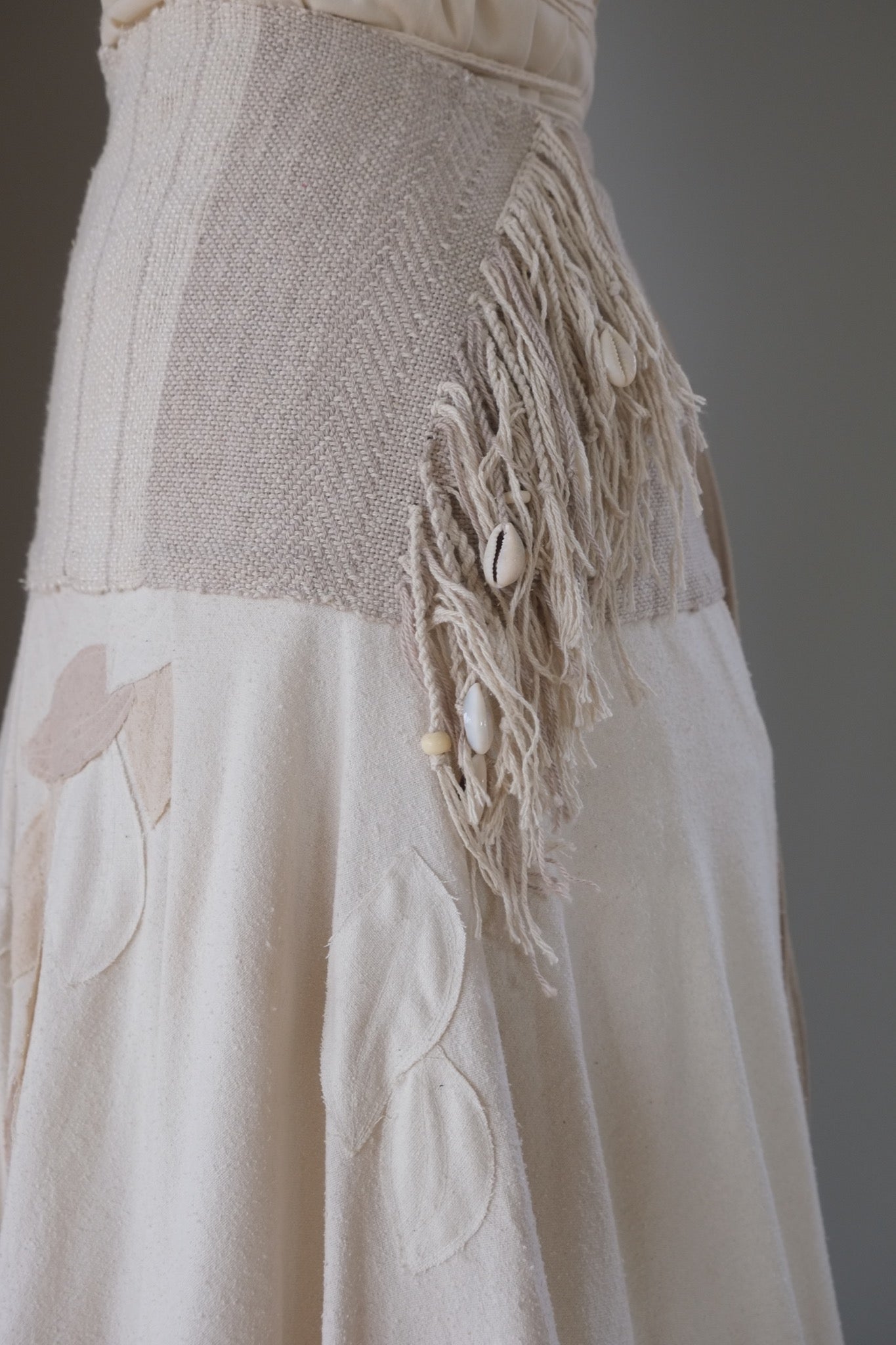 Leaves of Silk Wedding Skirt
