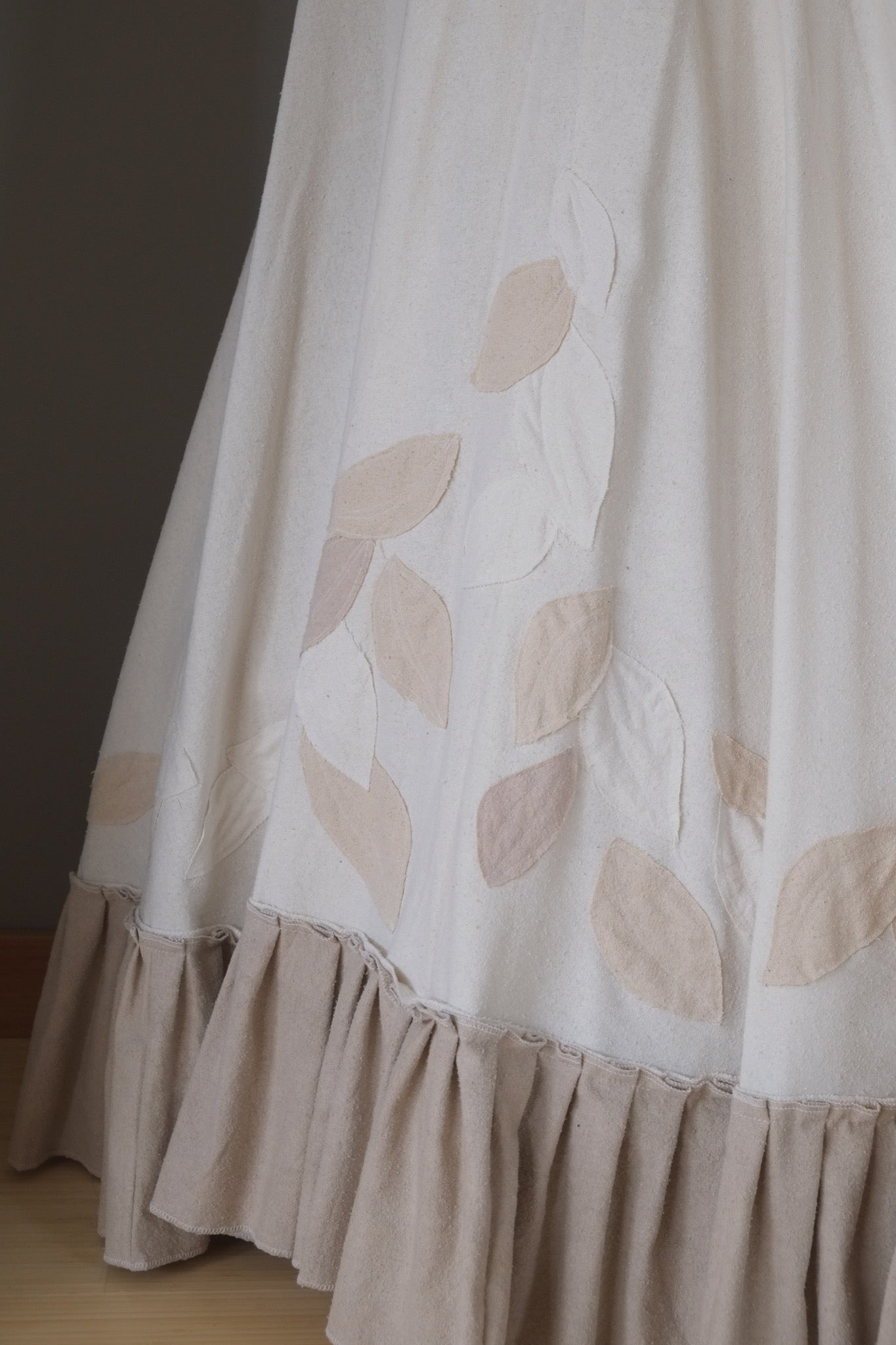 Leaves of Silk Wedding Skirt