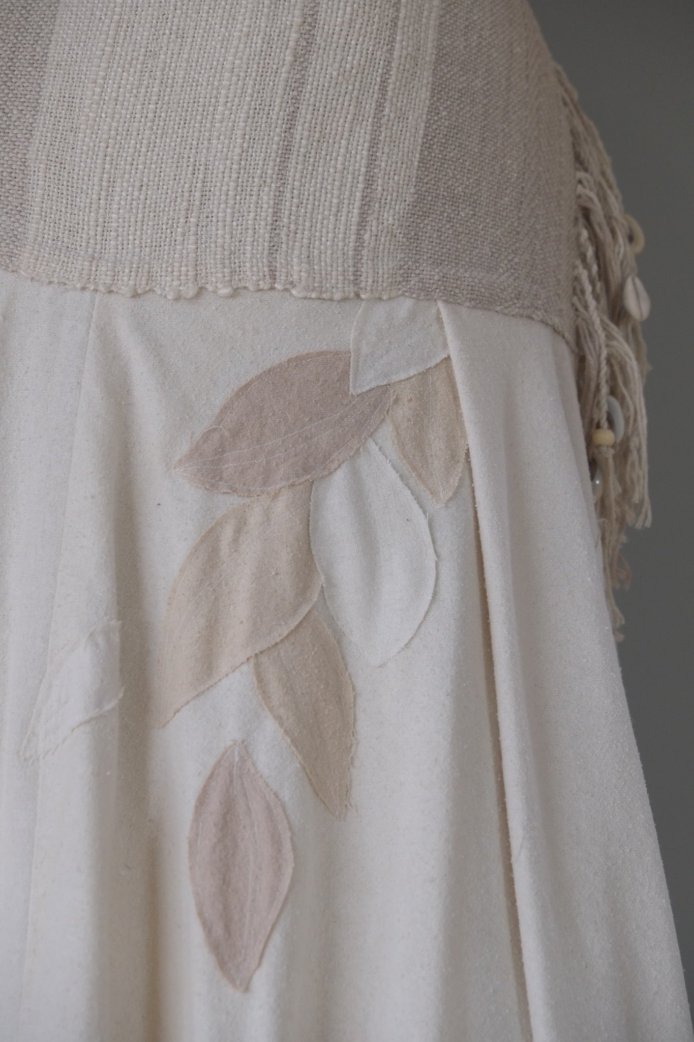 Leaves of Silk Wedding Skirt