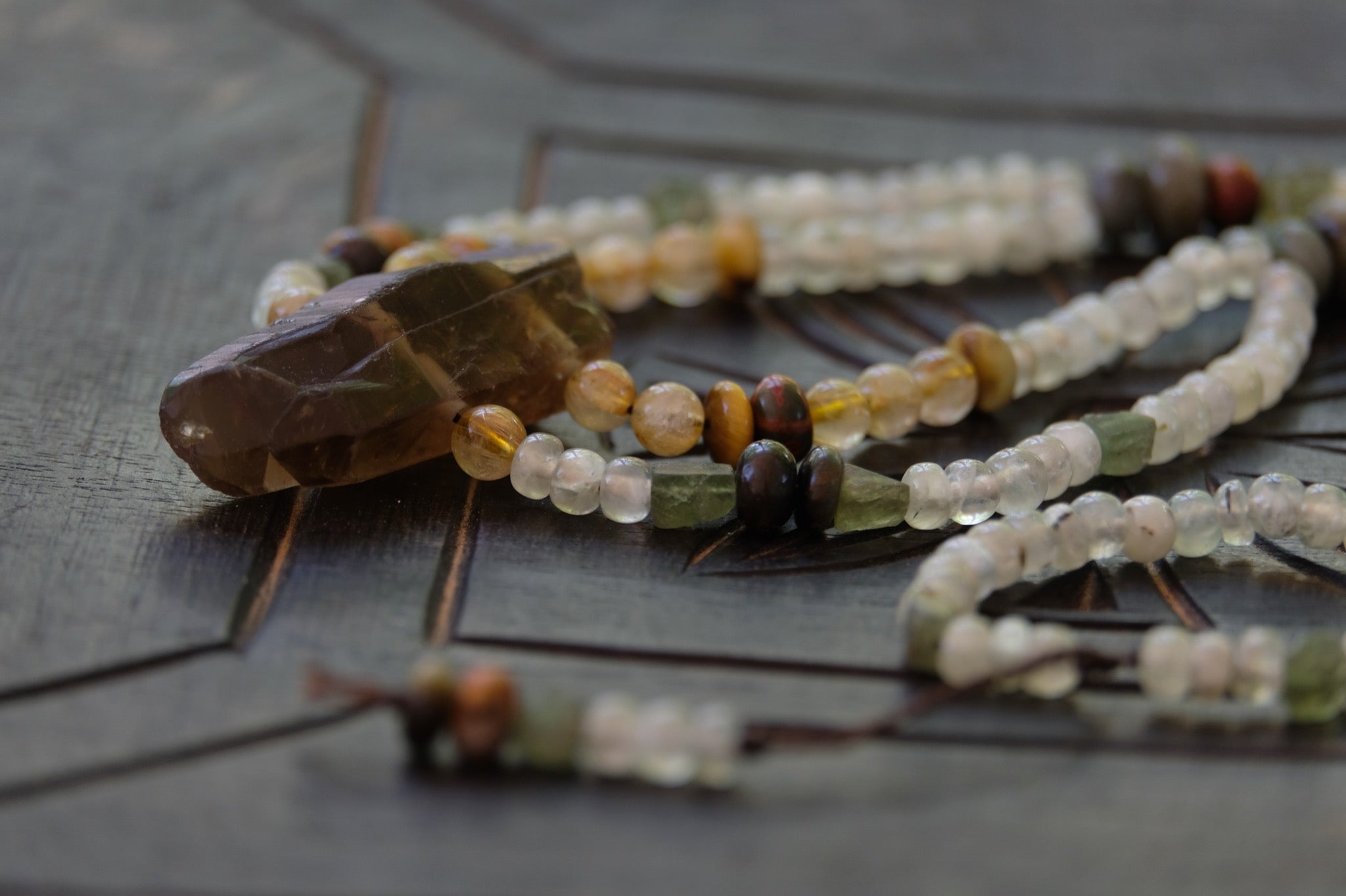 Citrine & Peridot Adornment