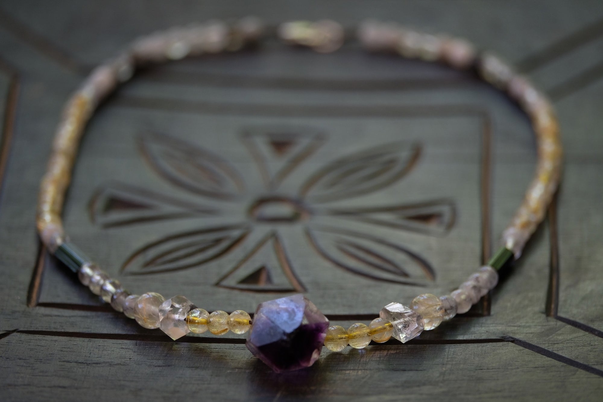 Rutilated Stones Adornment