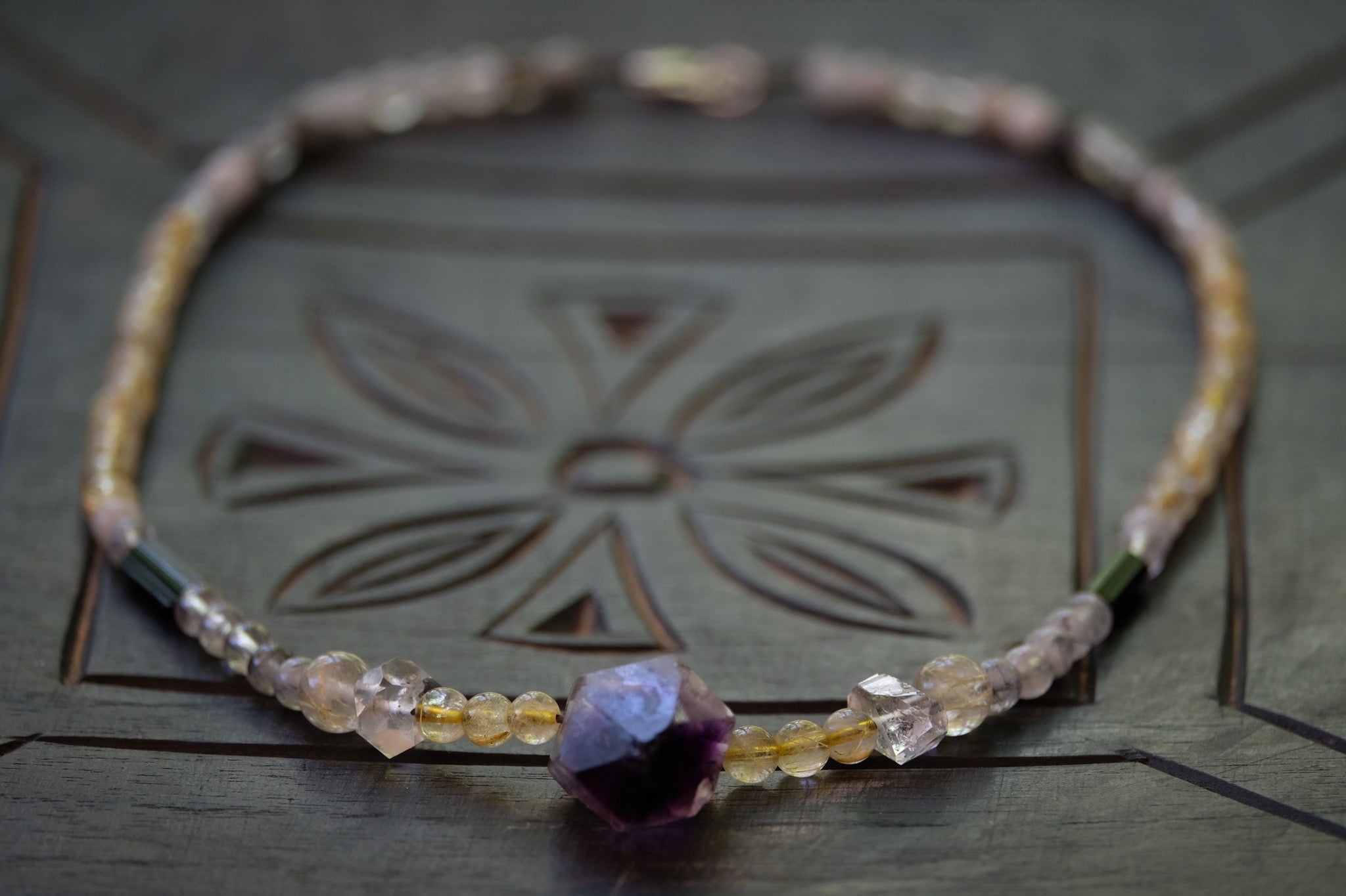 Rutilated Stones Adornment