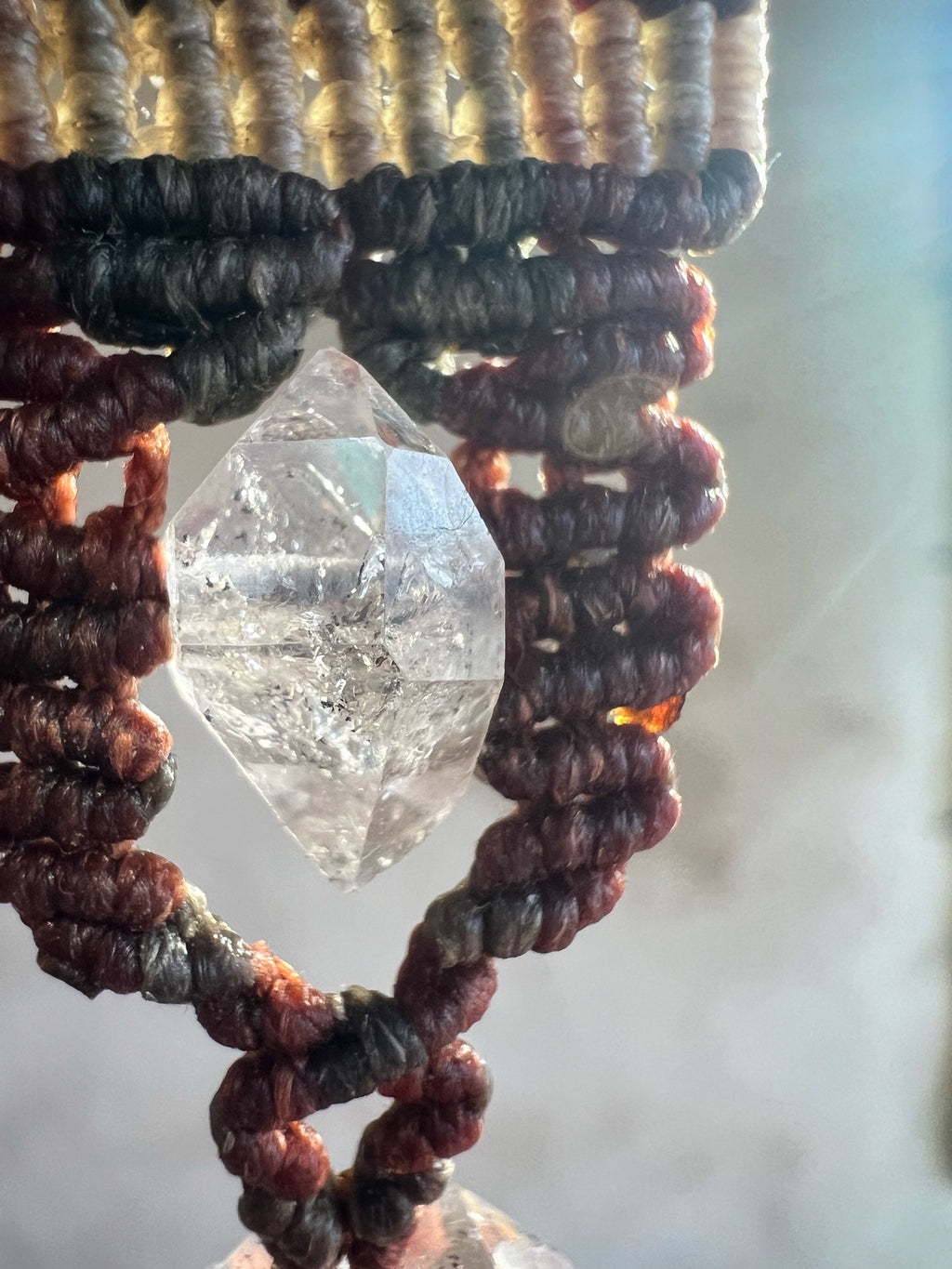 Tibetan Quartz Ear Sculptures