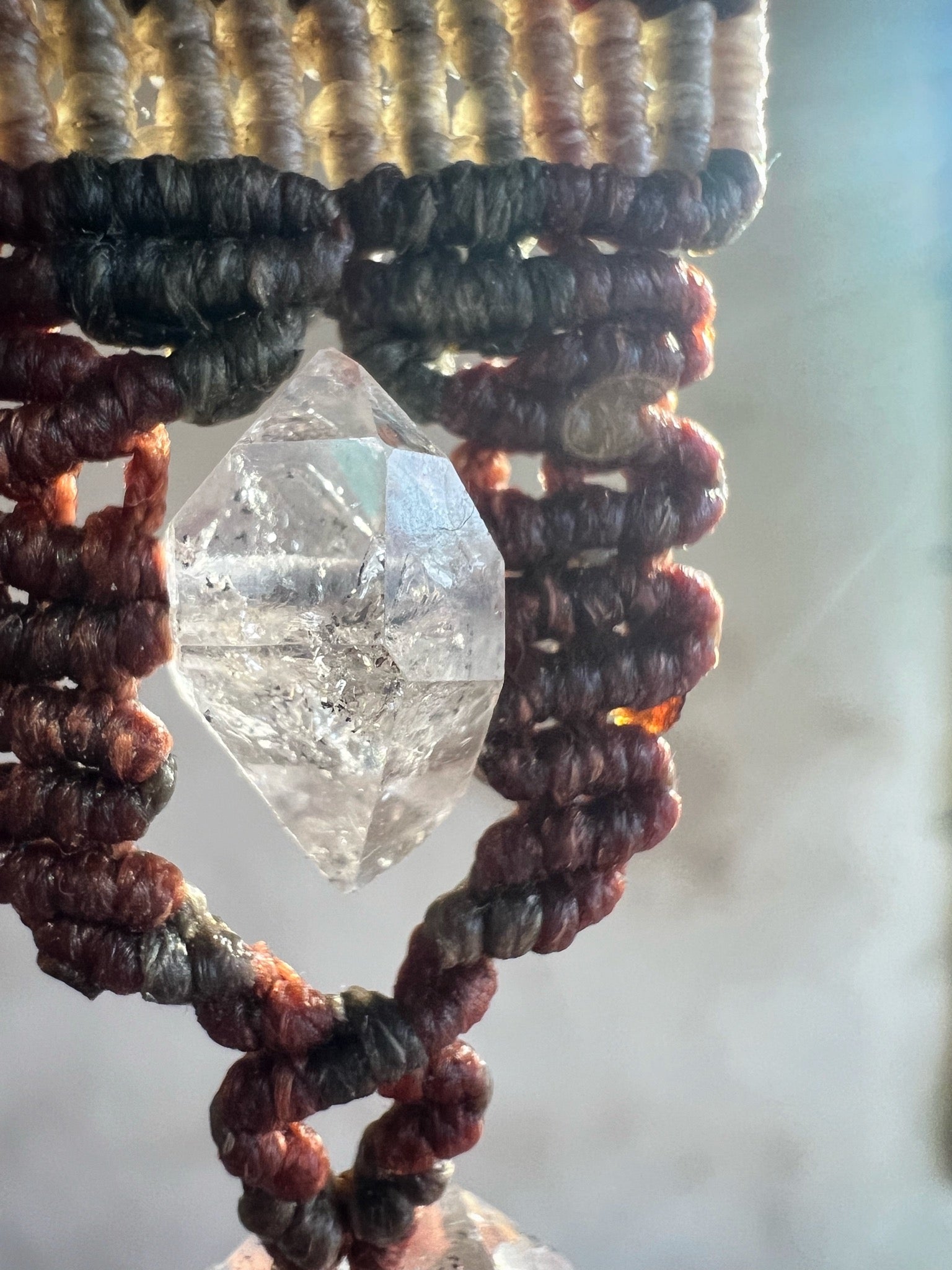 Tibetan Quartz Ear Sculptures