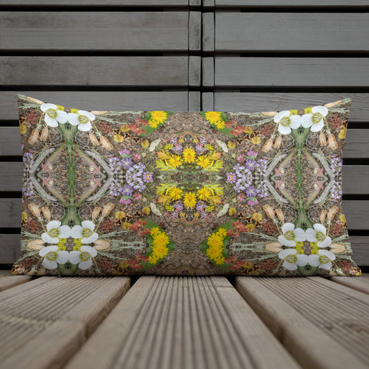 Sage Hill & Succulents Pillow