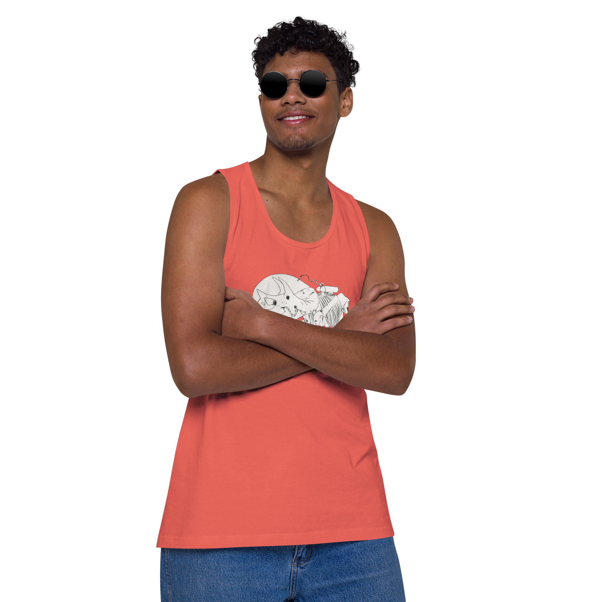 Space Triceratops Tee