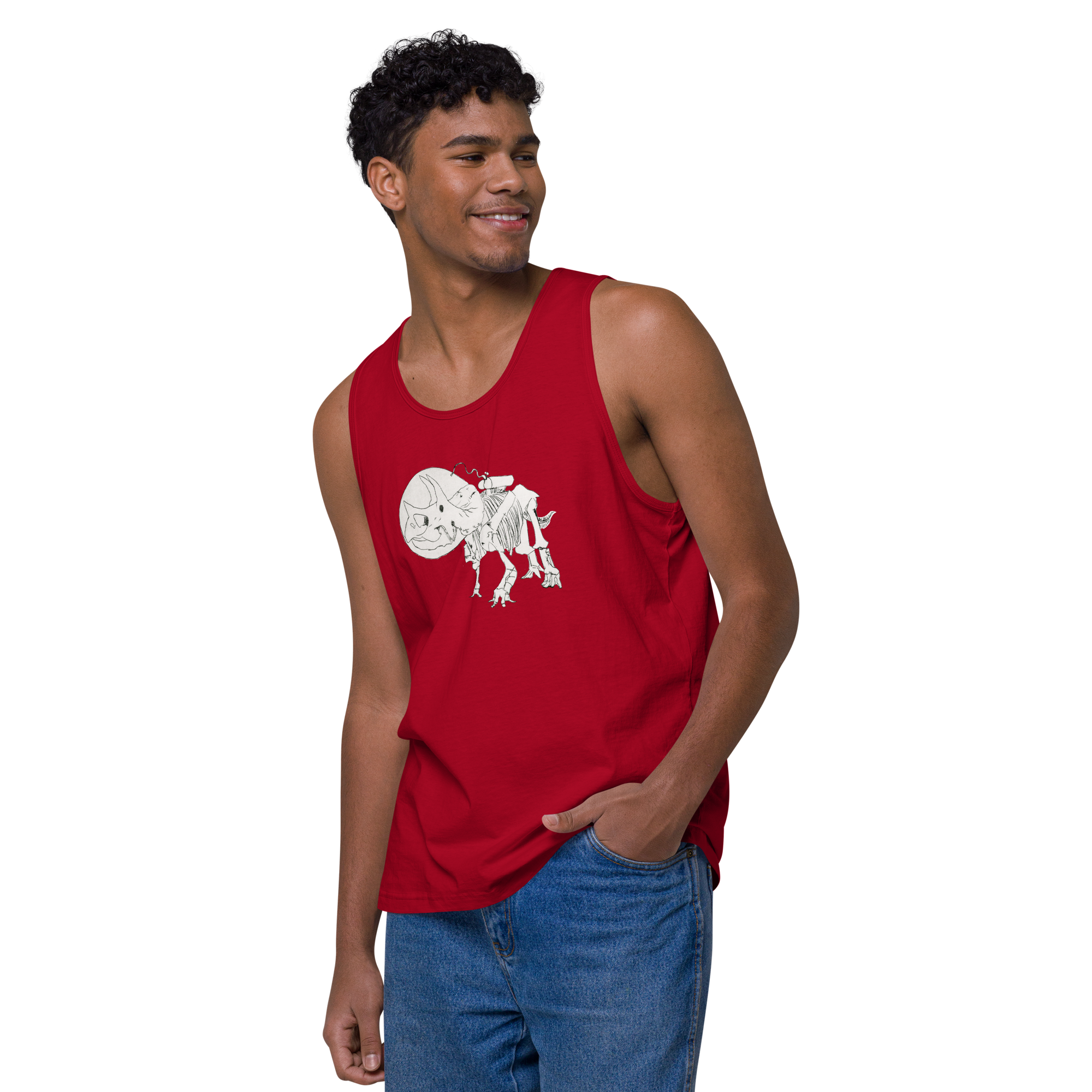 Space Triceratops Tee