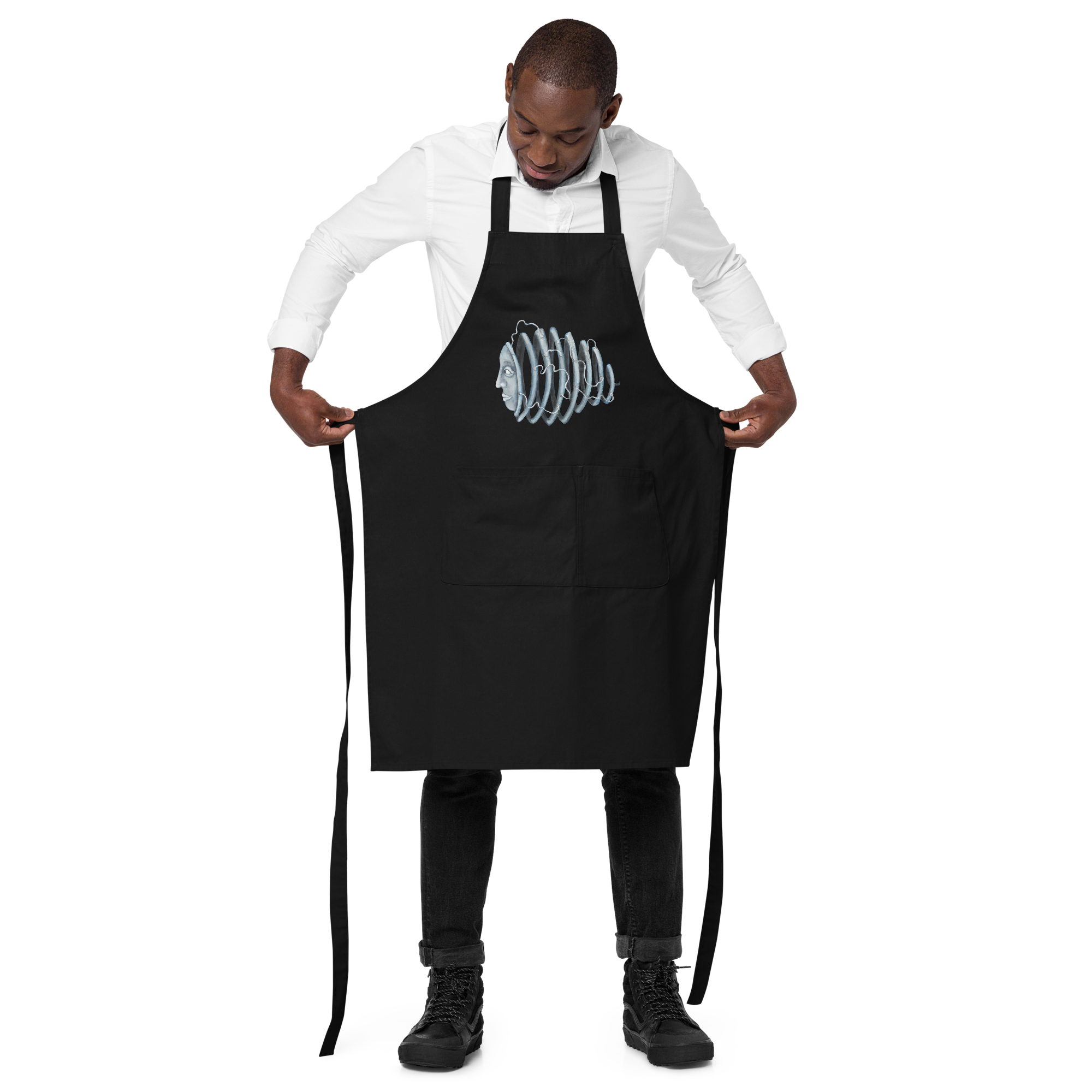 Expansion organic cotton apron