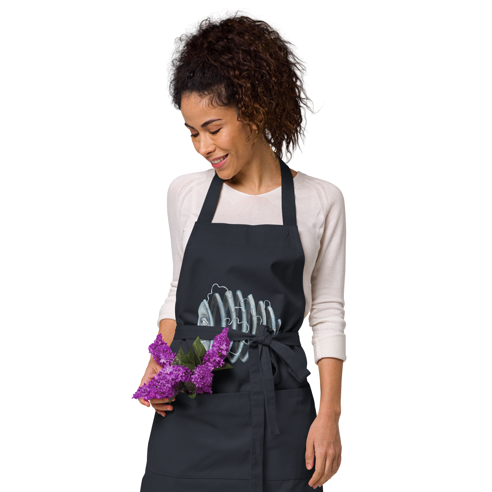 Expansion organic cotton apron