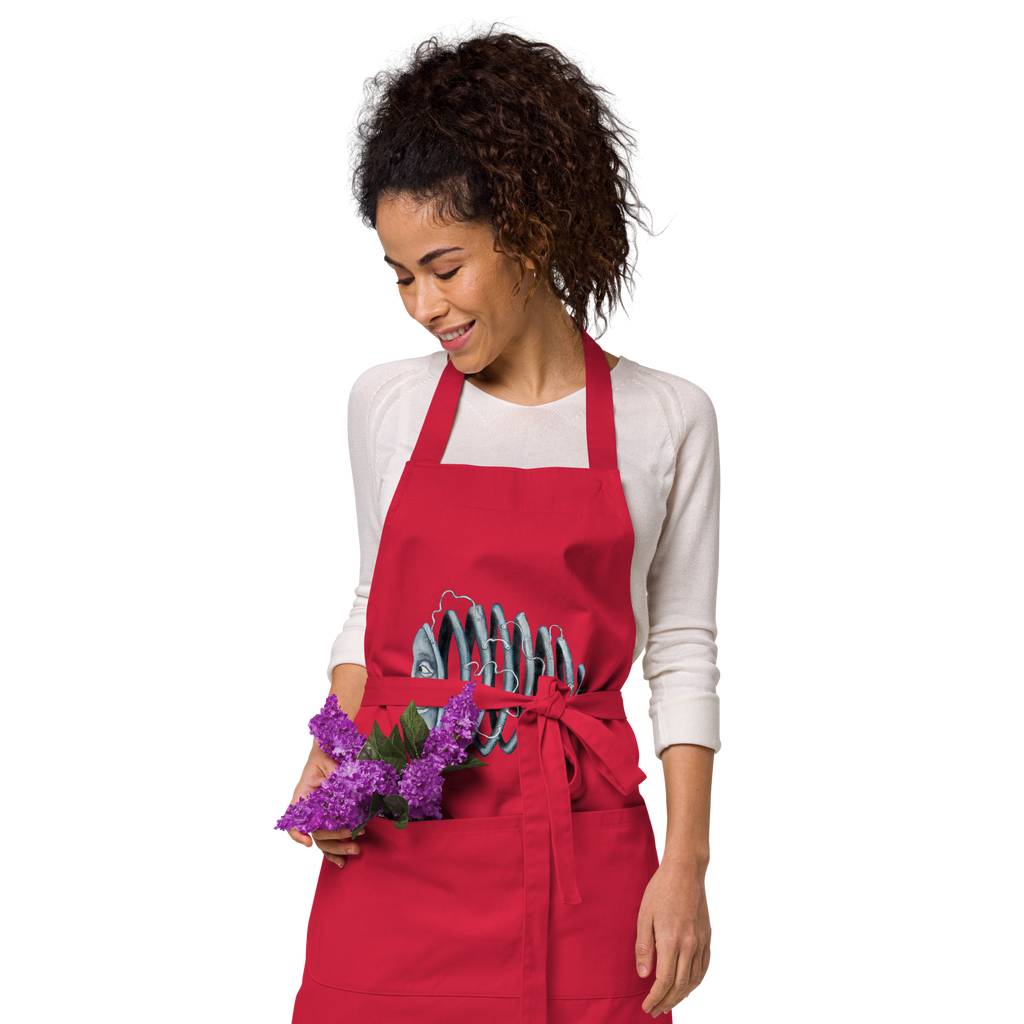 Expansion organic cotton apron