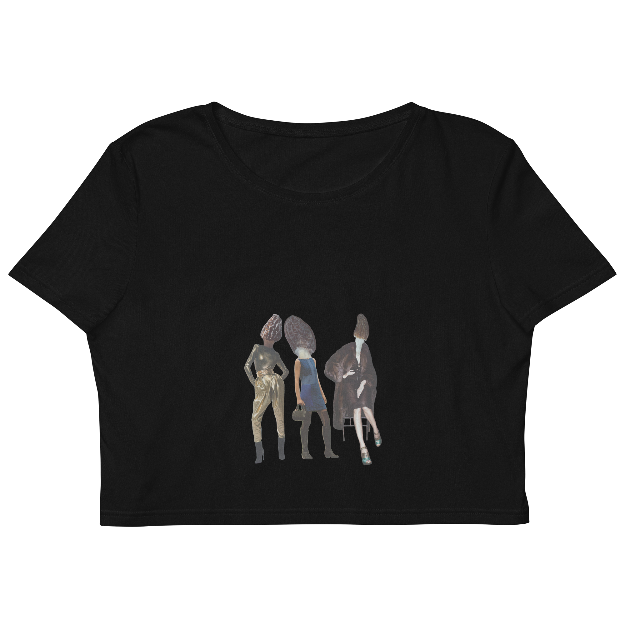 Morel Trio Organic Crop Top