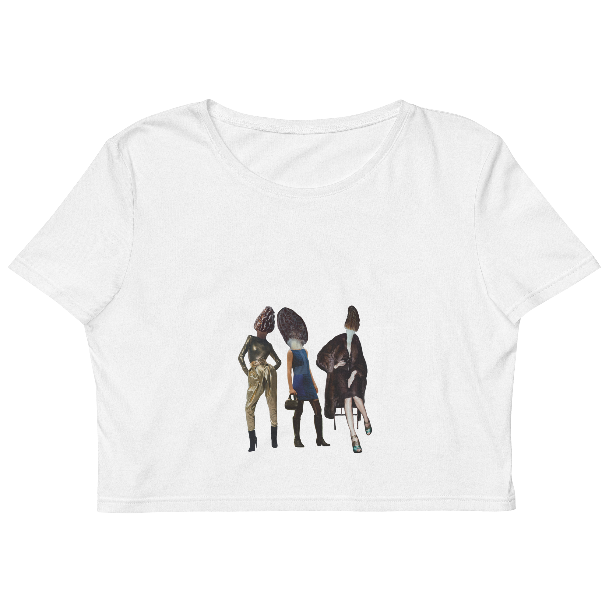 Morel Trio Organic Crop Top