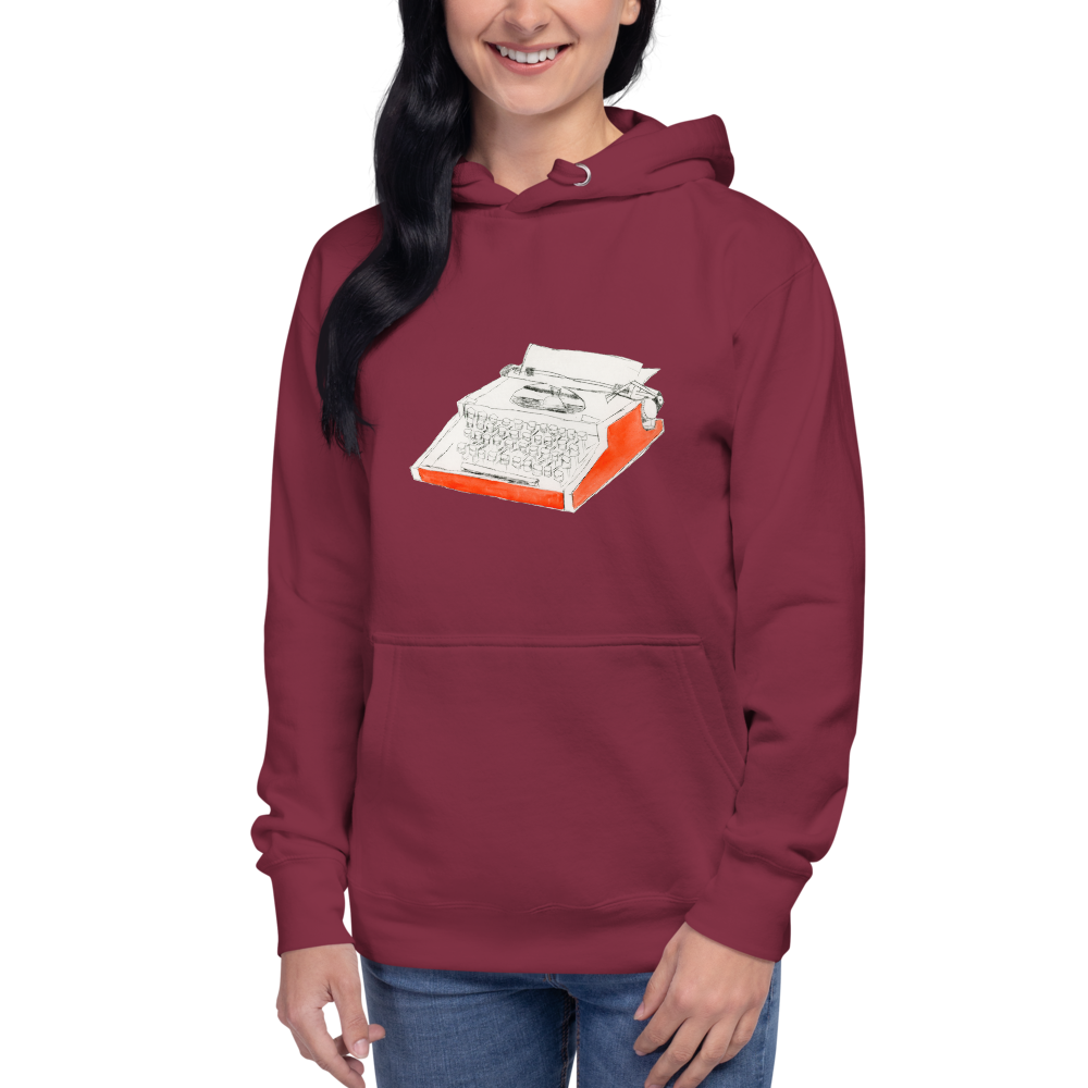 Typewritter Hoody