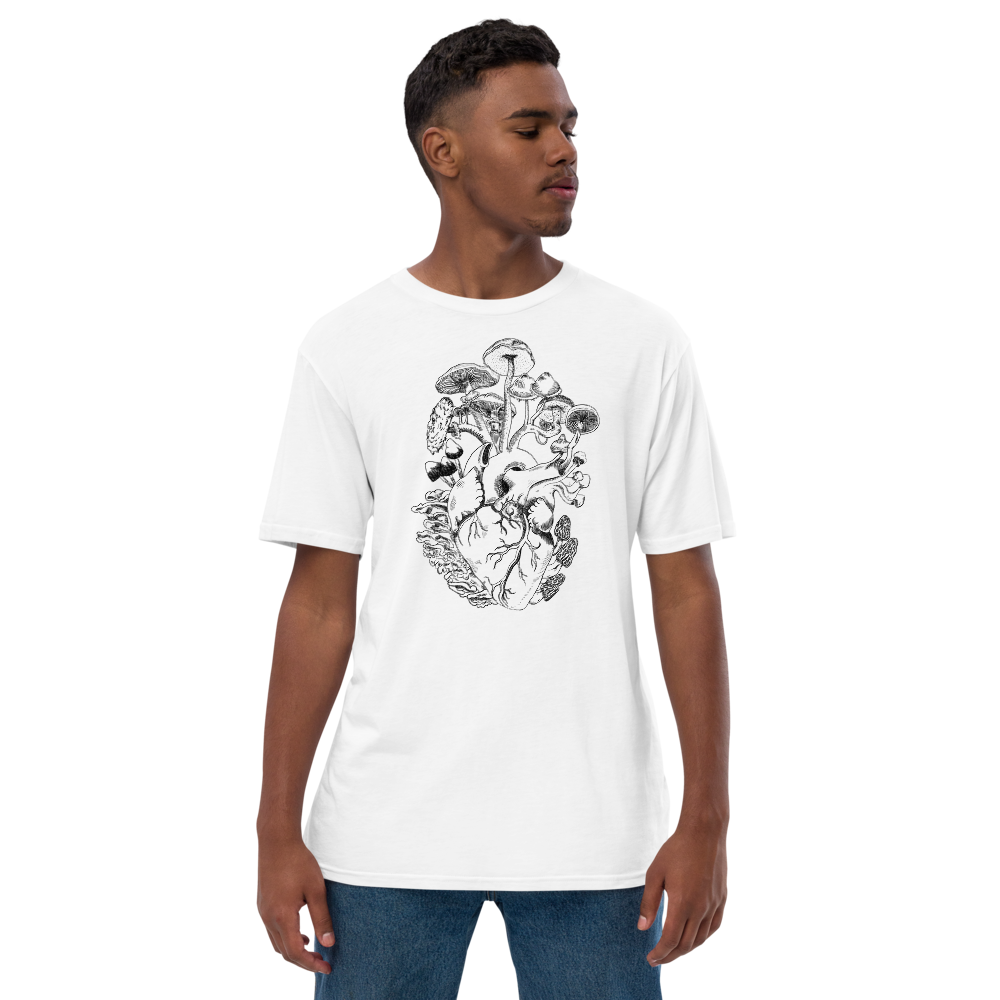 Fruiting Heart hemp t-shirt