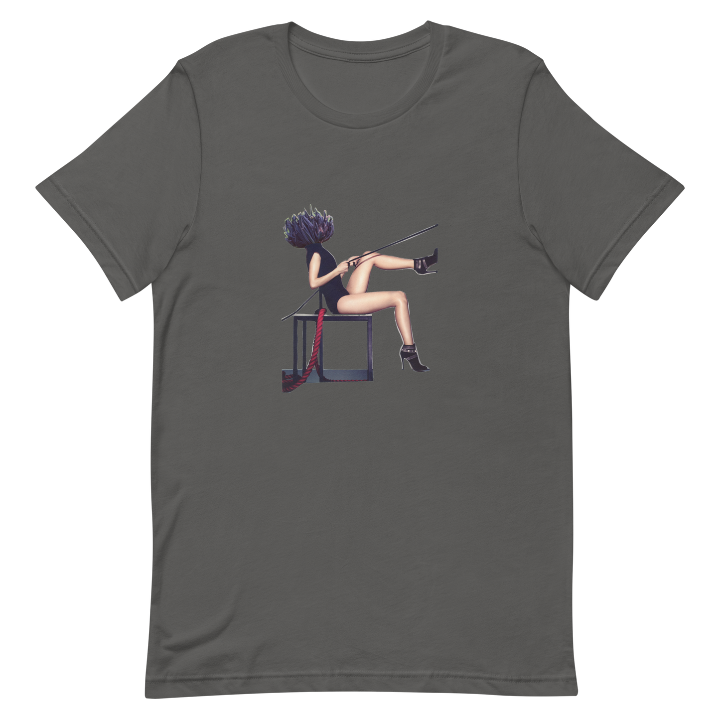 Purple Fairy Club Coral Mushroom Woman