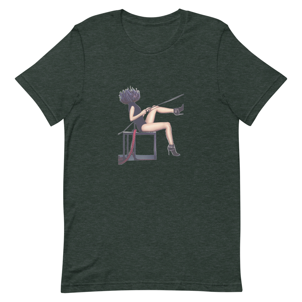 Purple Fairy Club Coral Mushroom Woman