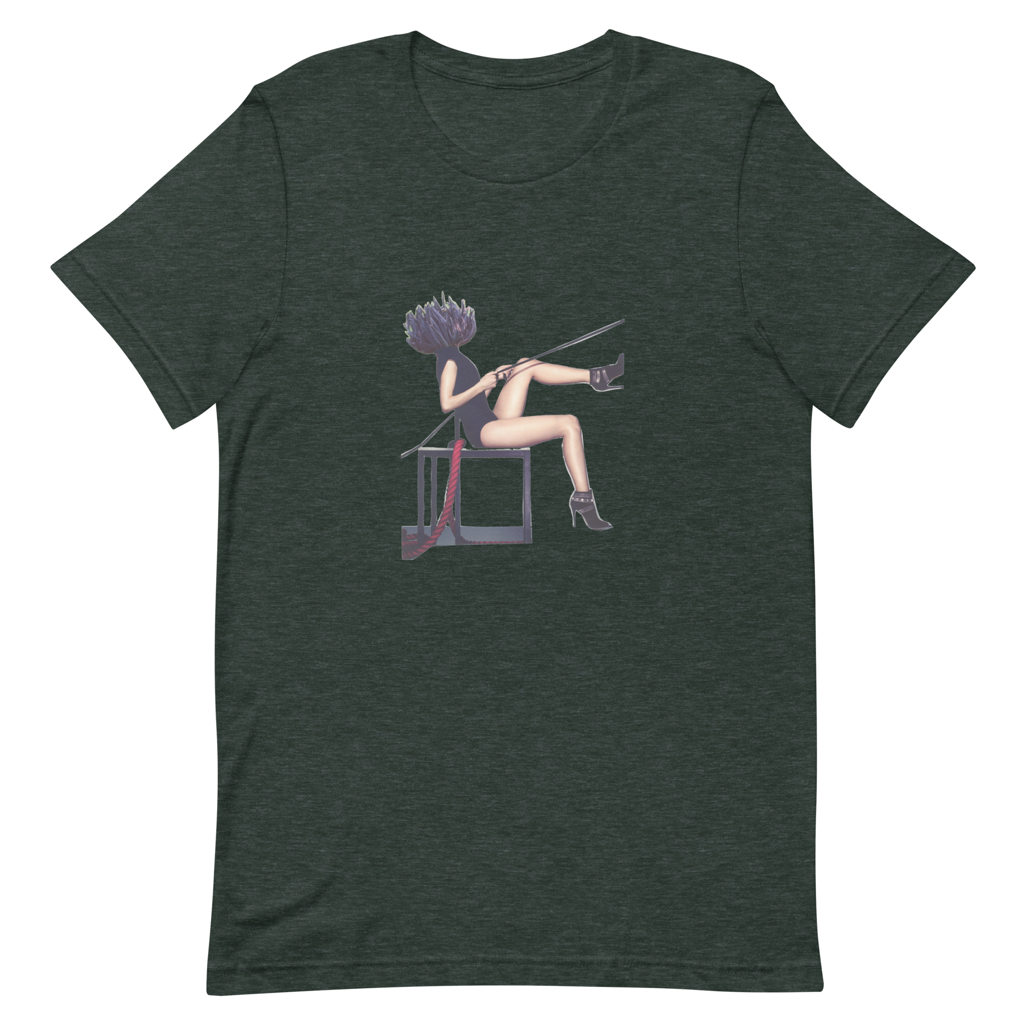 Purple Fairy Club Coral Mushroom Woman