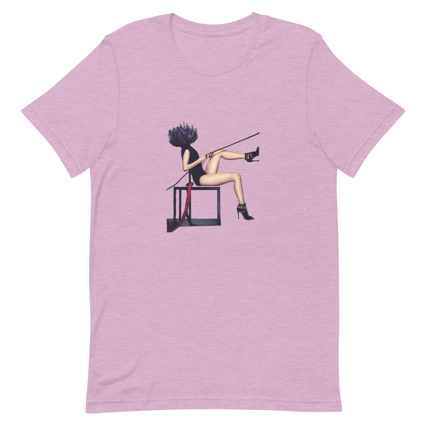 Purple Fairy Club Coral Mushroom Woman