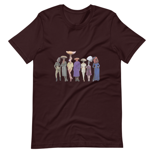 A gathering of Mushroom Women